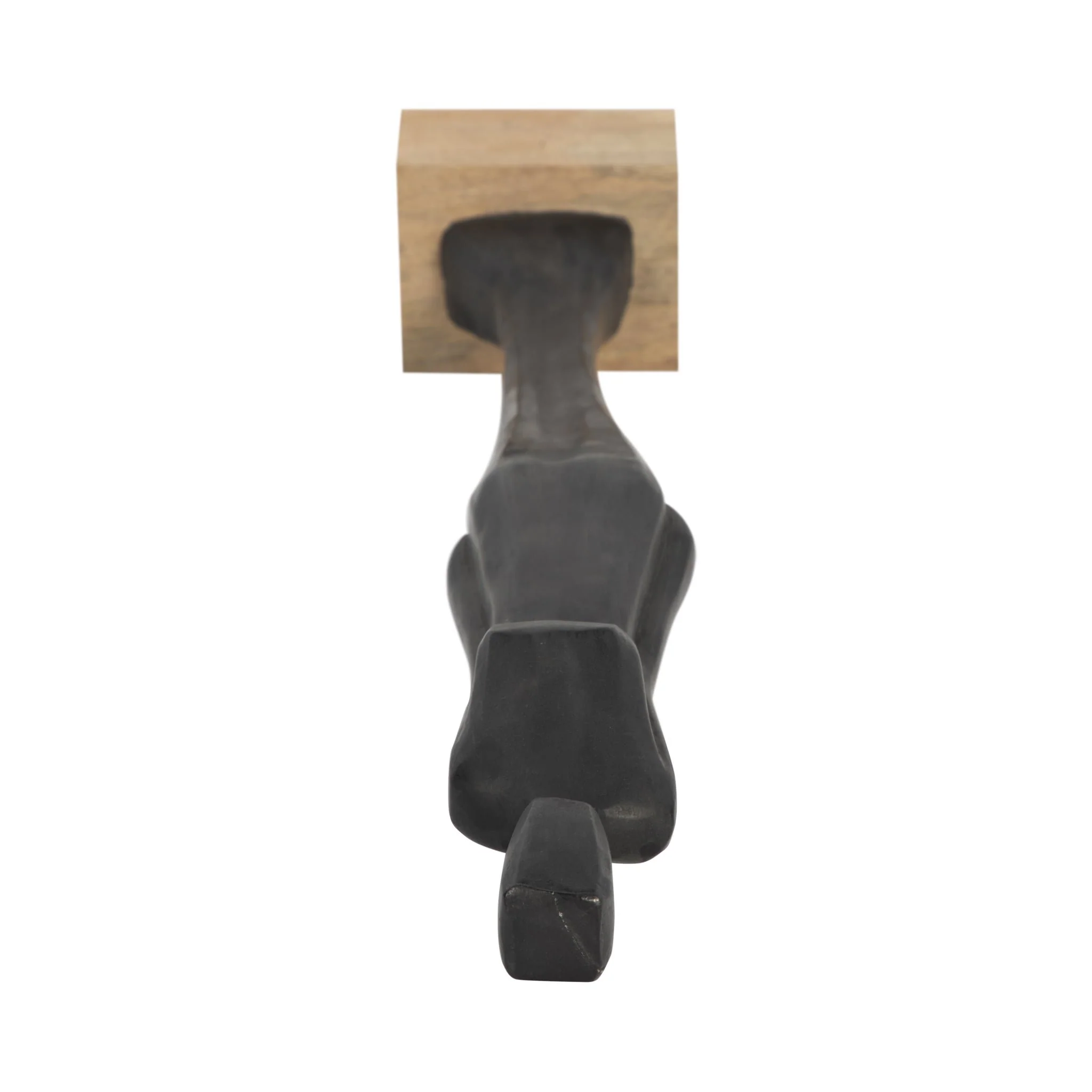 Wood, 24" Standing Lady, Black - Image 6