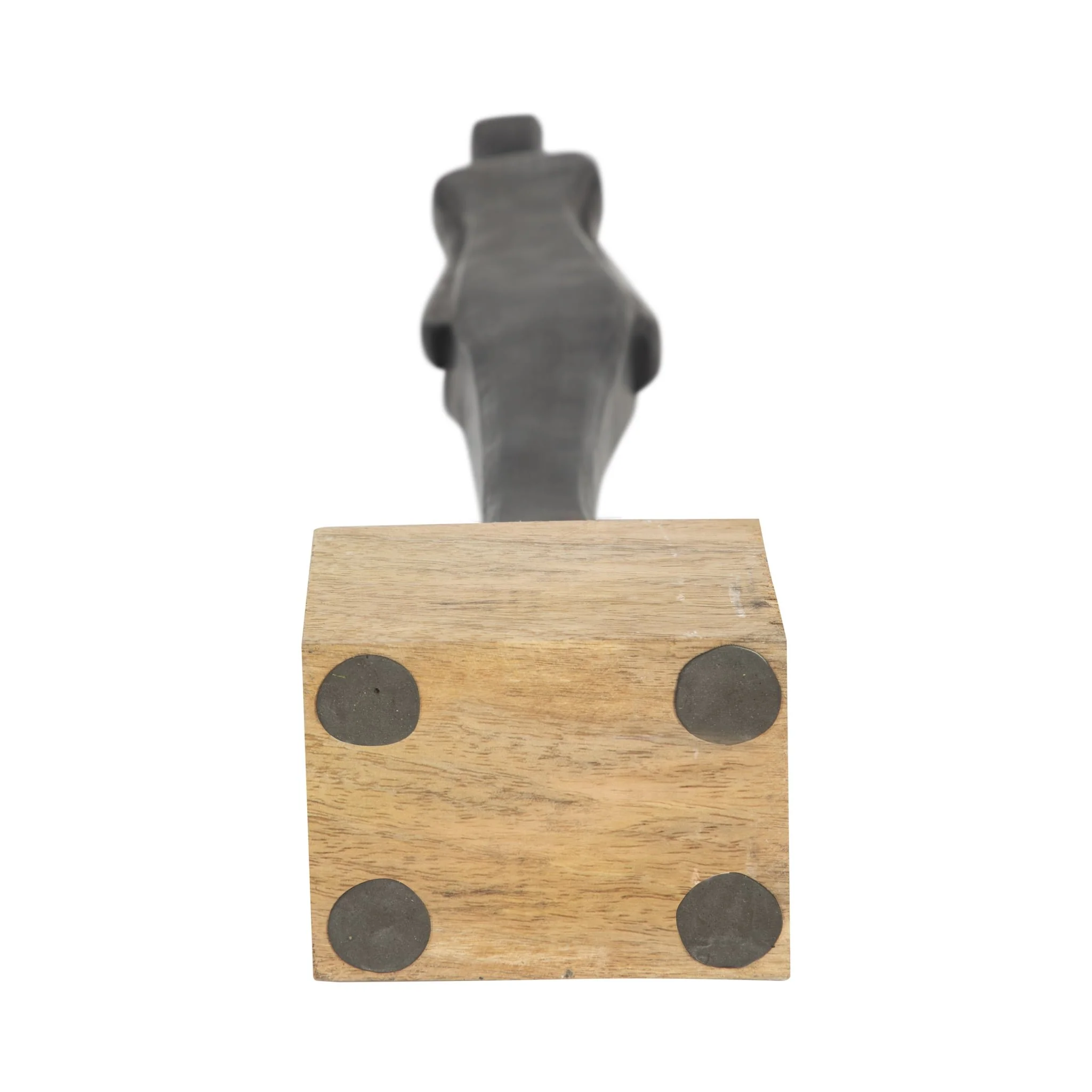 Wood, 24" Standing Lady, Black - Image 7