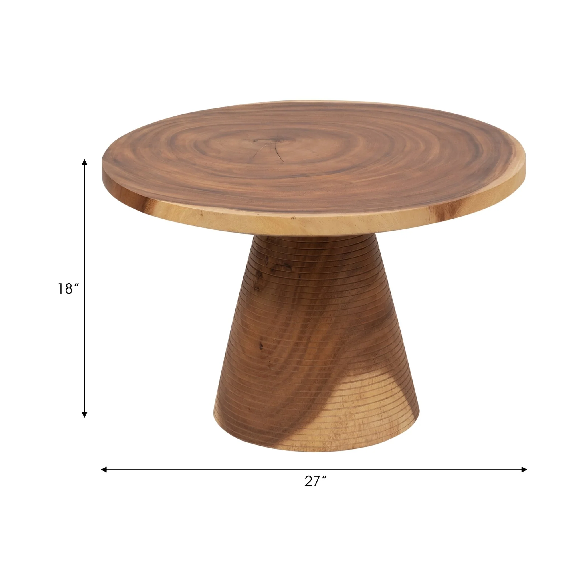 Wood,27x18 Coffee Table W/ribbed Base,natural/2bx - Image 7