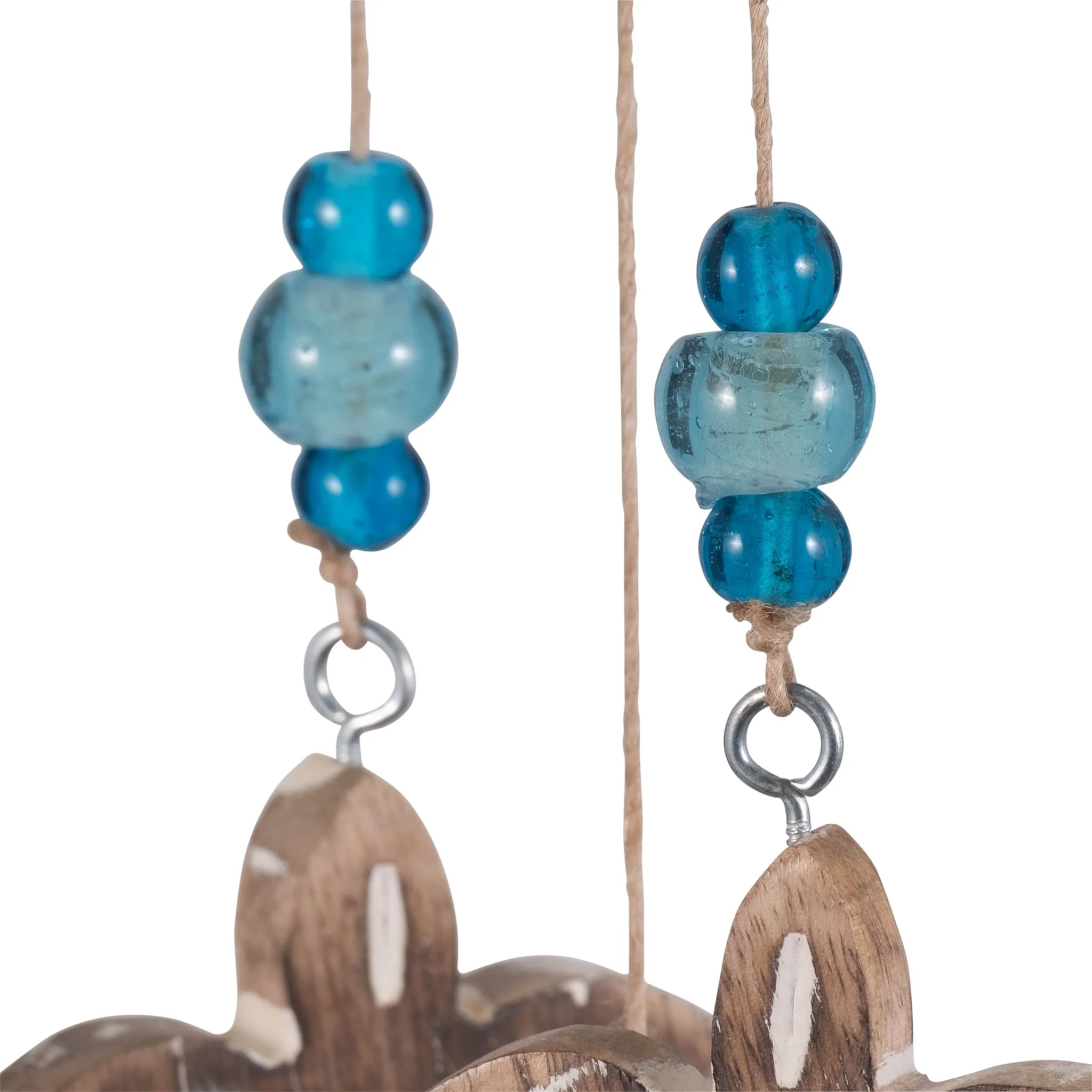 Wood, 35" Sea Turtle Hangings, Multi - Image 6