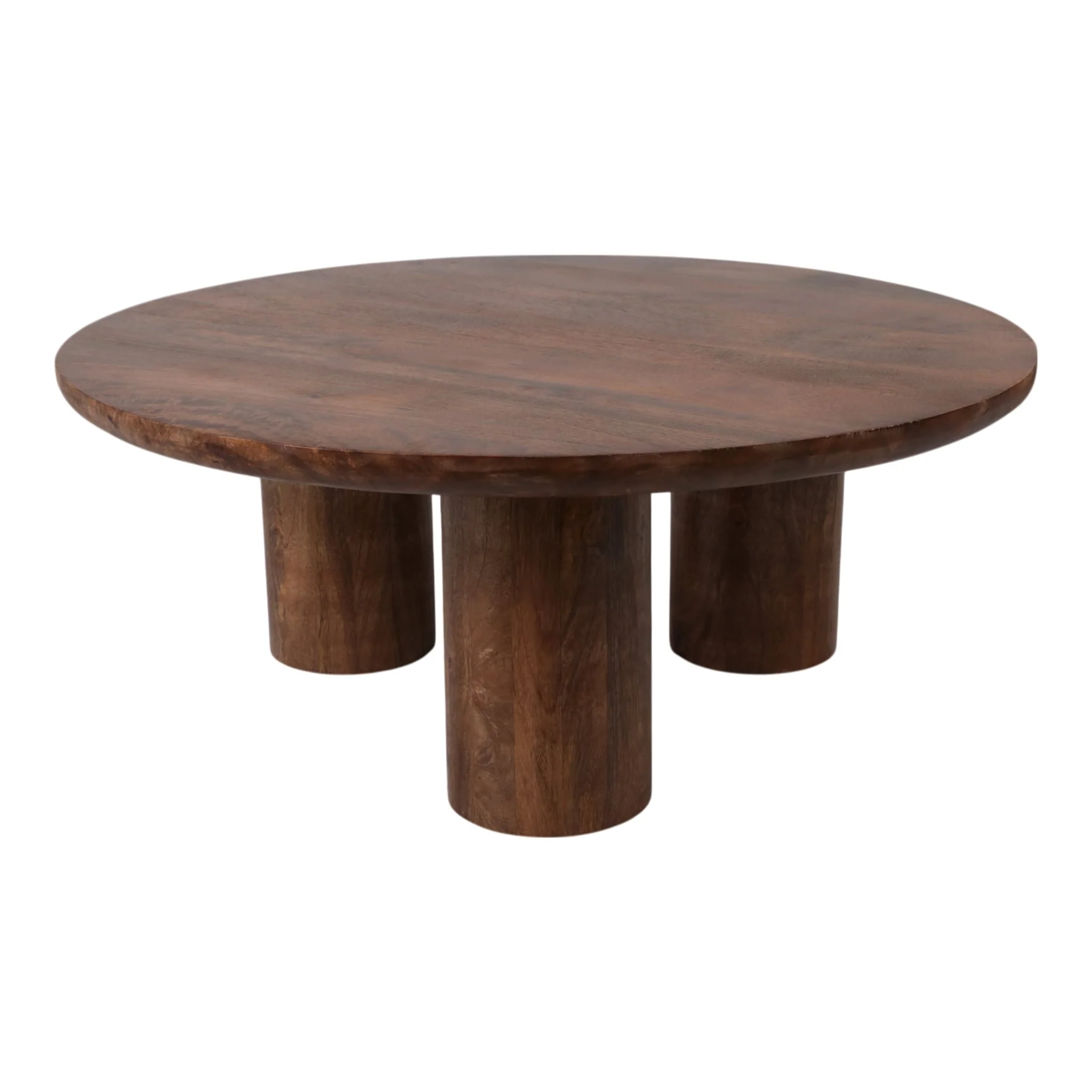 Wood,36" Scandinavian Coffee Table,brwn Kd - Image 4