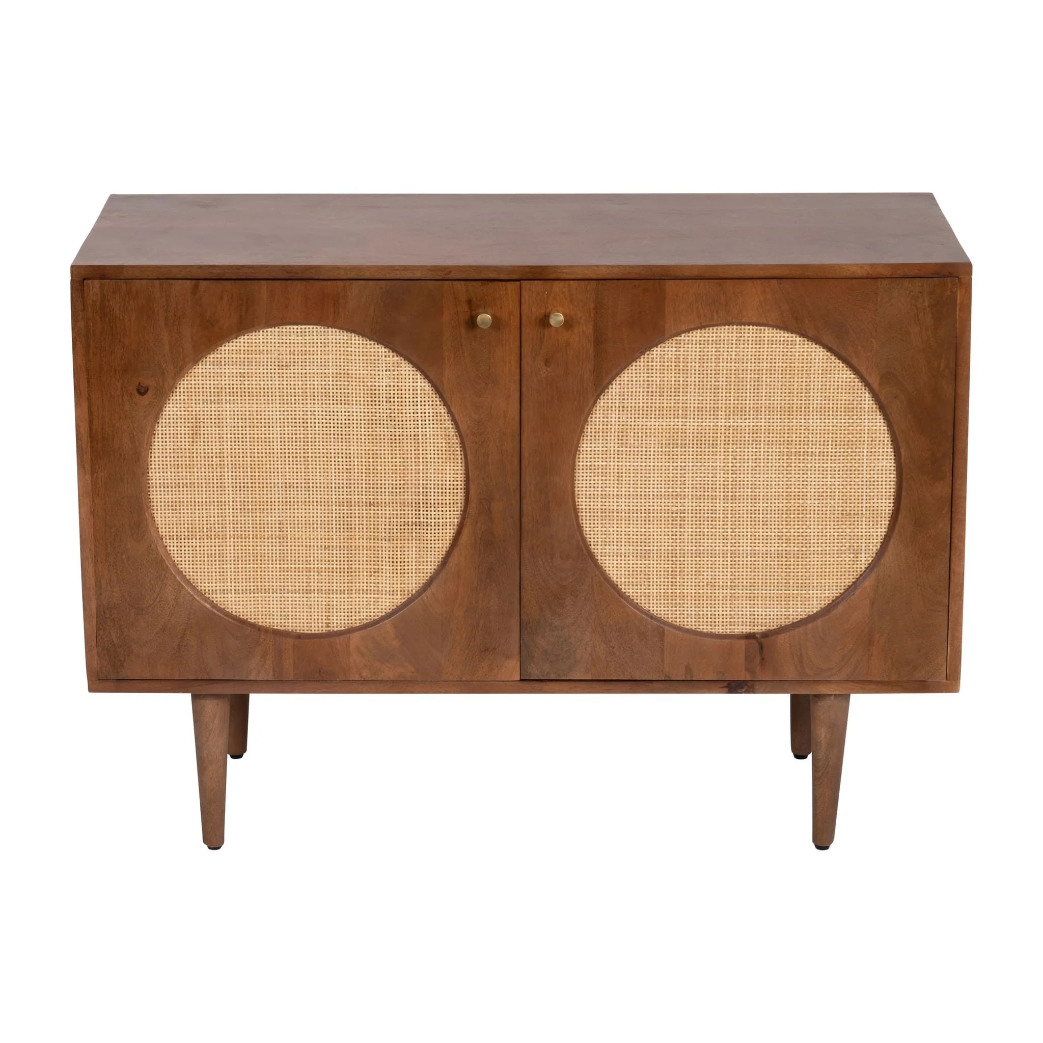 Wood, 39"l 2-door Sideboard, Brown Kd - Image 2