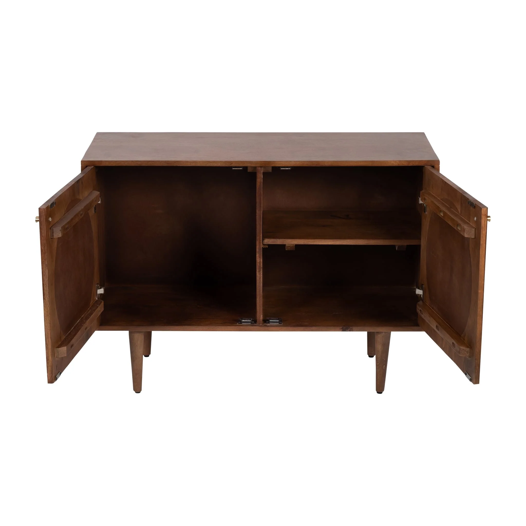 Wood, 39"l 2-door Sideboard, Brown Kd - Image 3