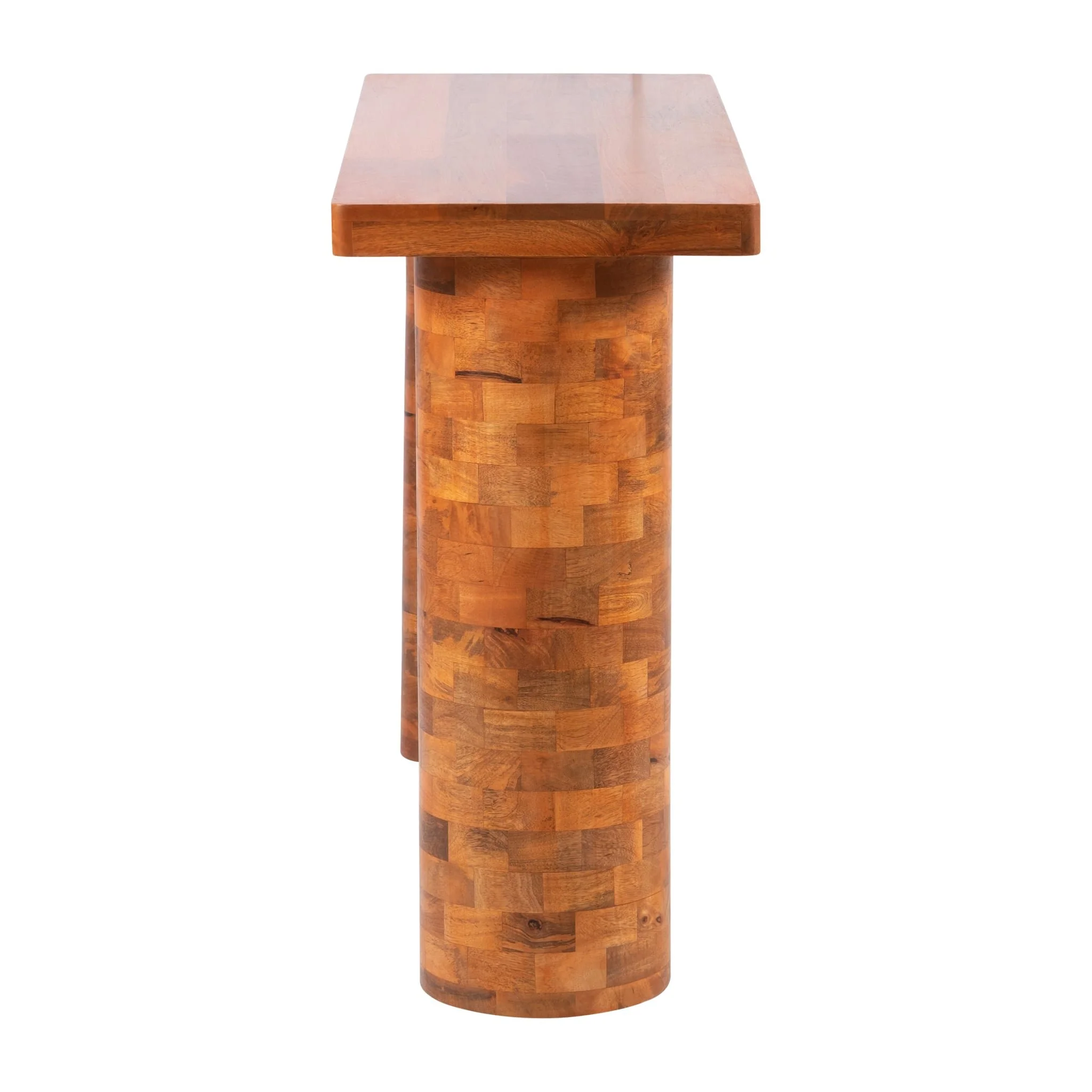 Wood, 46x32" Console, Brown - Image 3