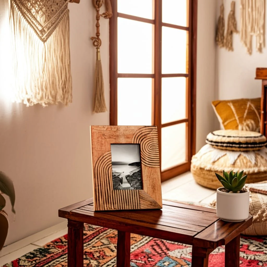 Wood, 4x6 Arches Photo Frame, Natural - Image 11