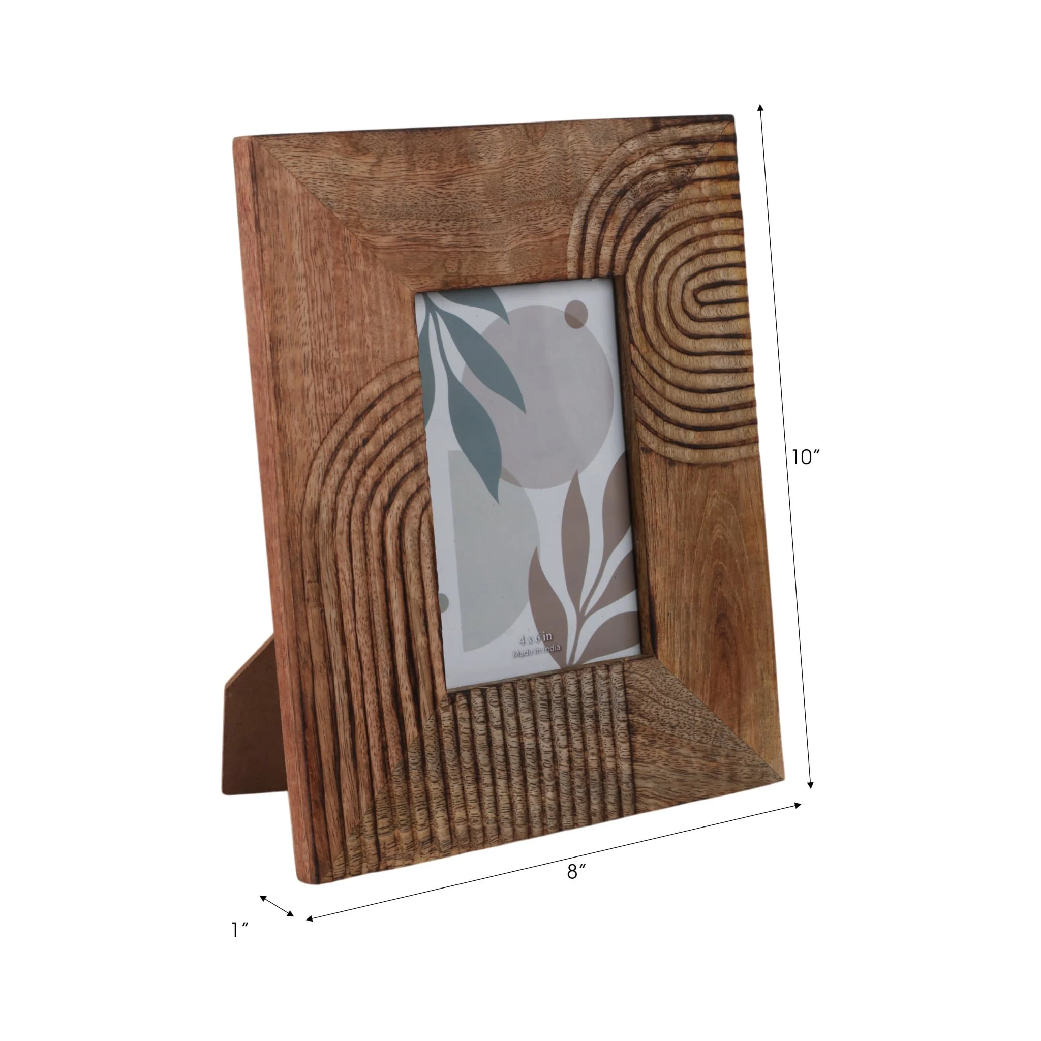 Wood, 4x6 Arches Photo Frame, Natural - Image 7