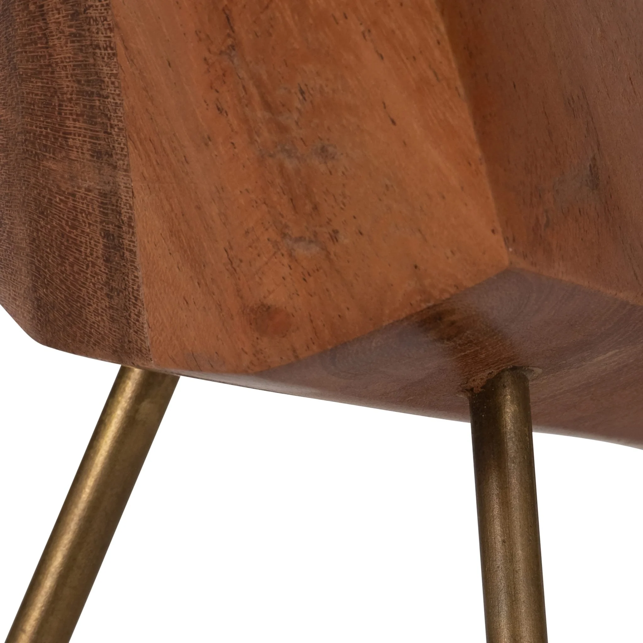 Wood, 7" Standing Bird, Brown - Image 4