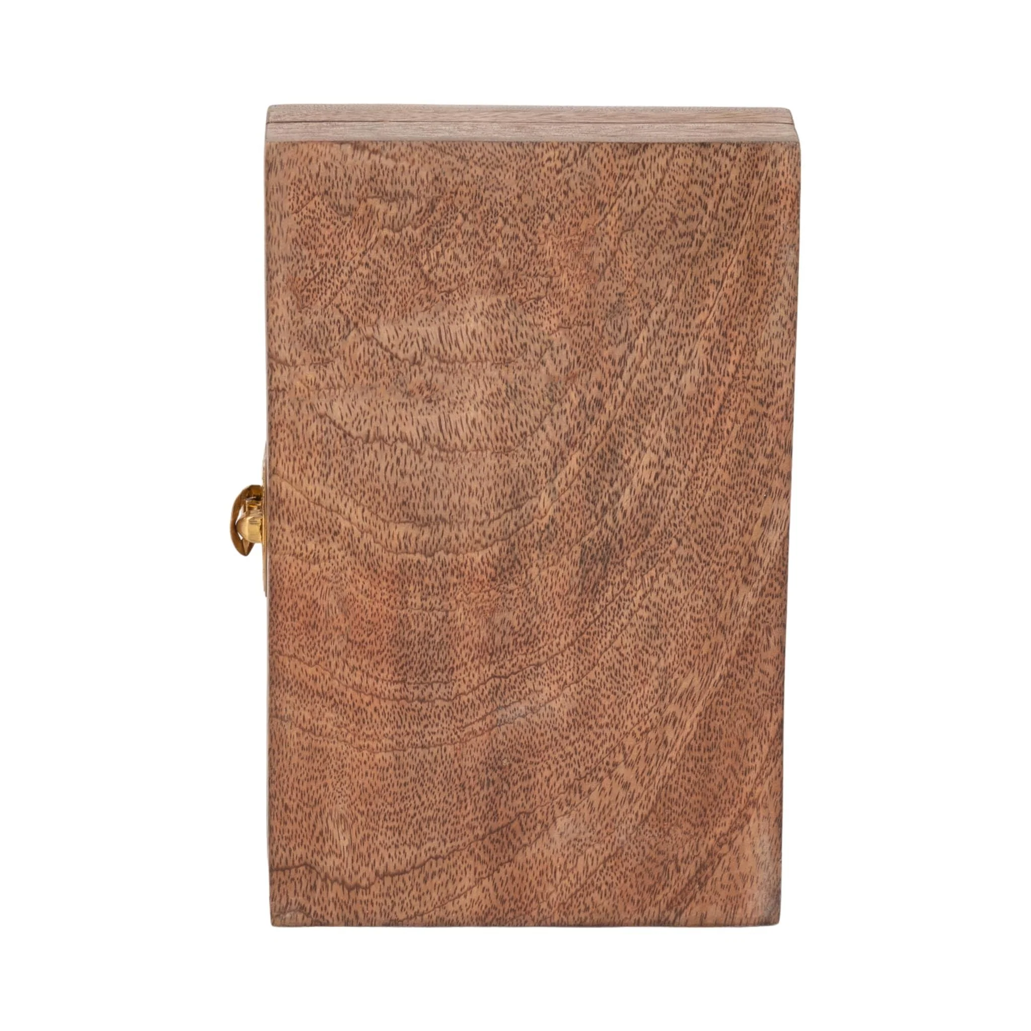 Wood, 7x5 Cards & Dice Box, Brown - Image 8