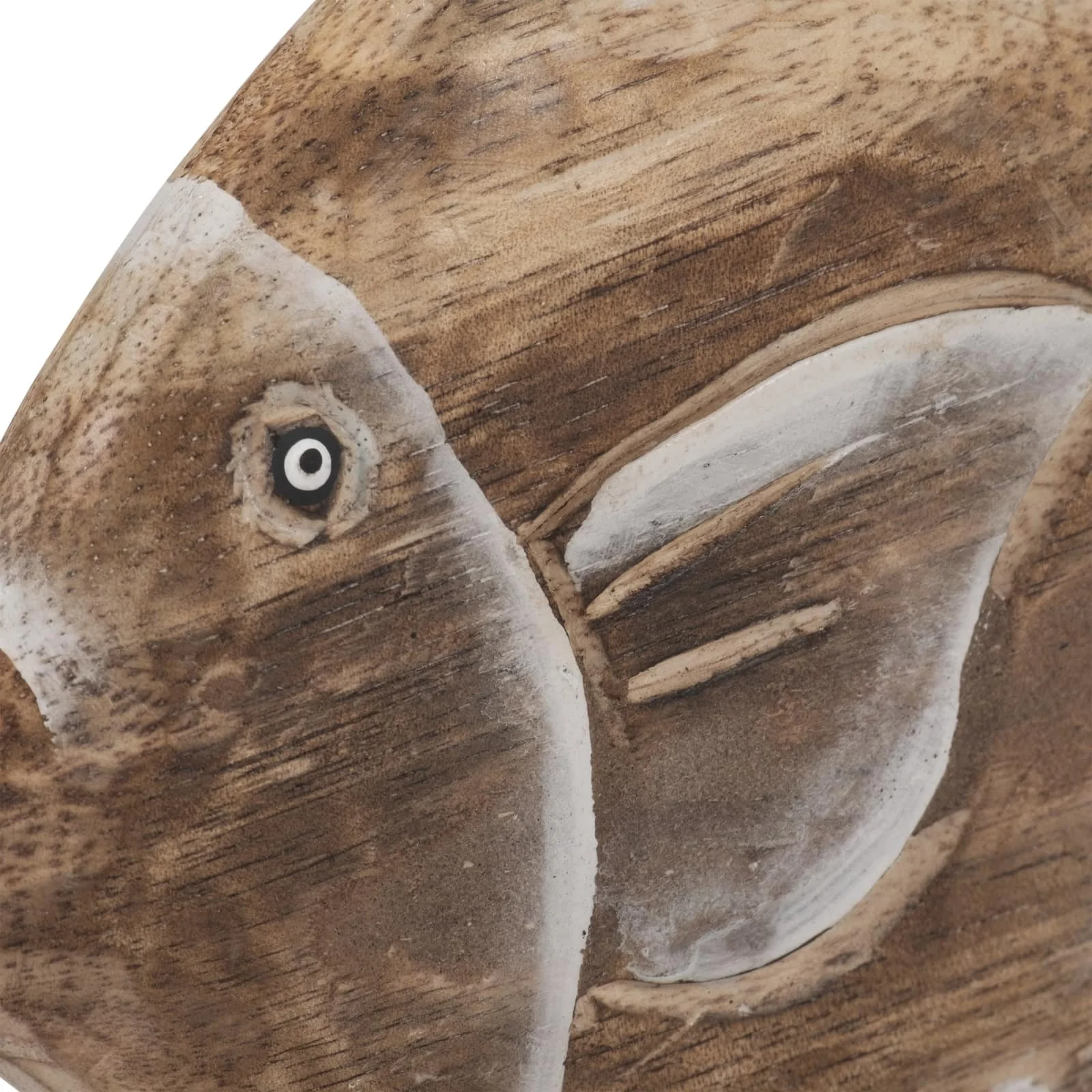 Wood, 8" Angel Fish, Natural - Image 5
