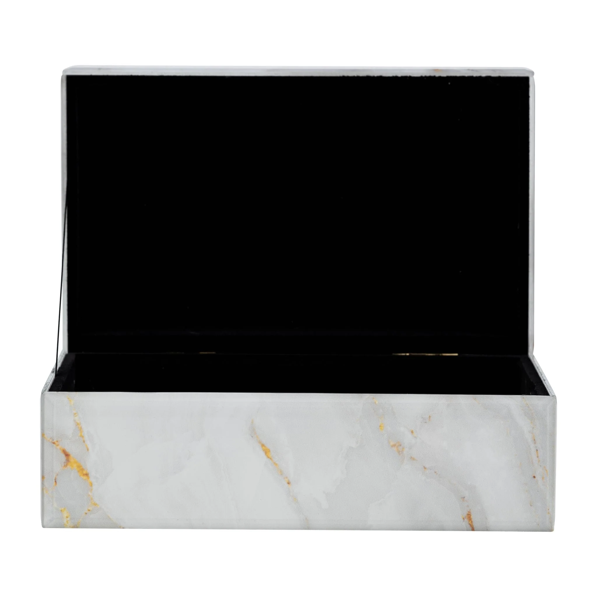 Wood, 8x5 Abstract Box, White - Image 5