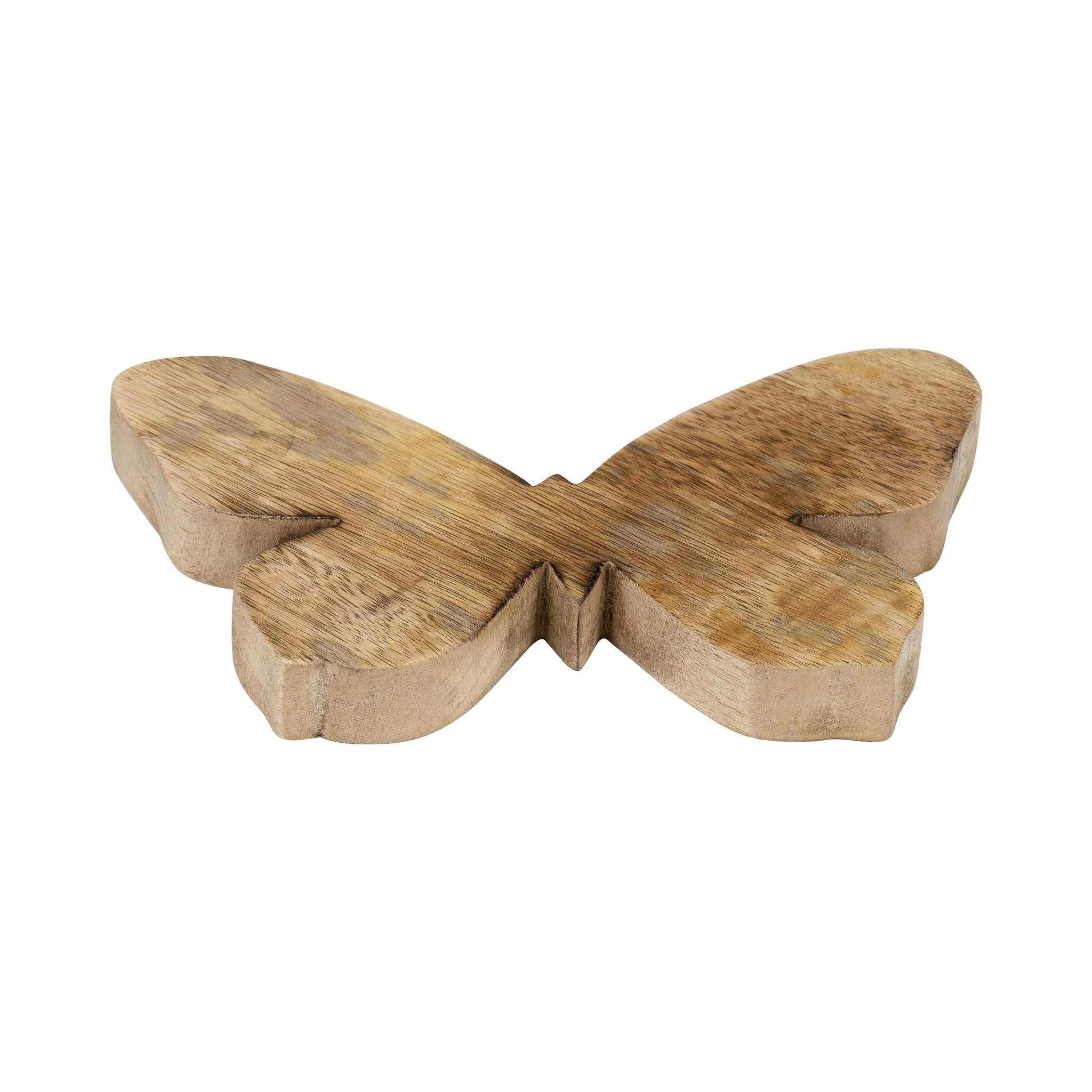 Wood, 9" Butterfly Deco, Brown - Image 2