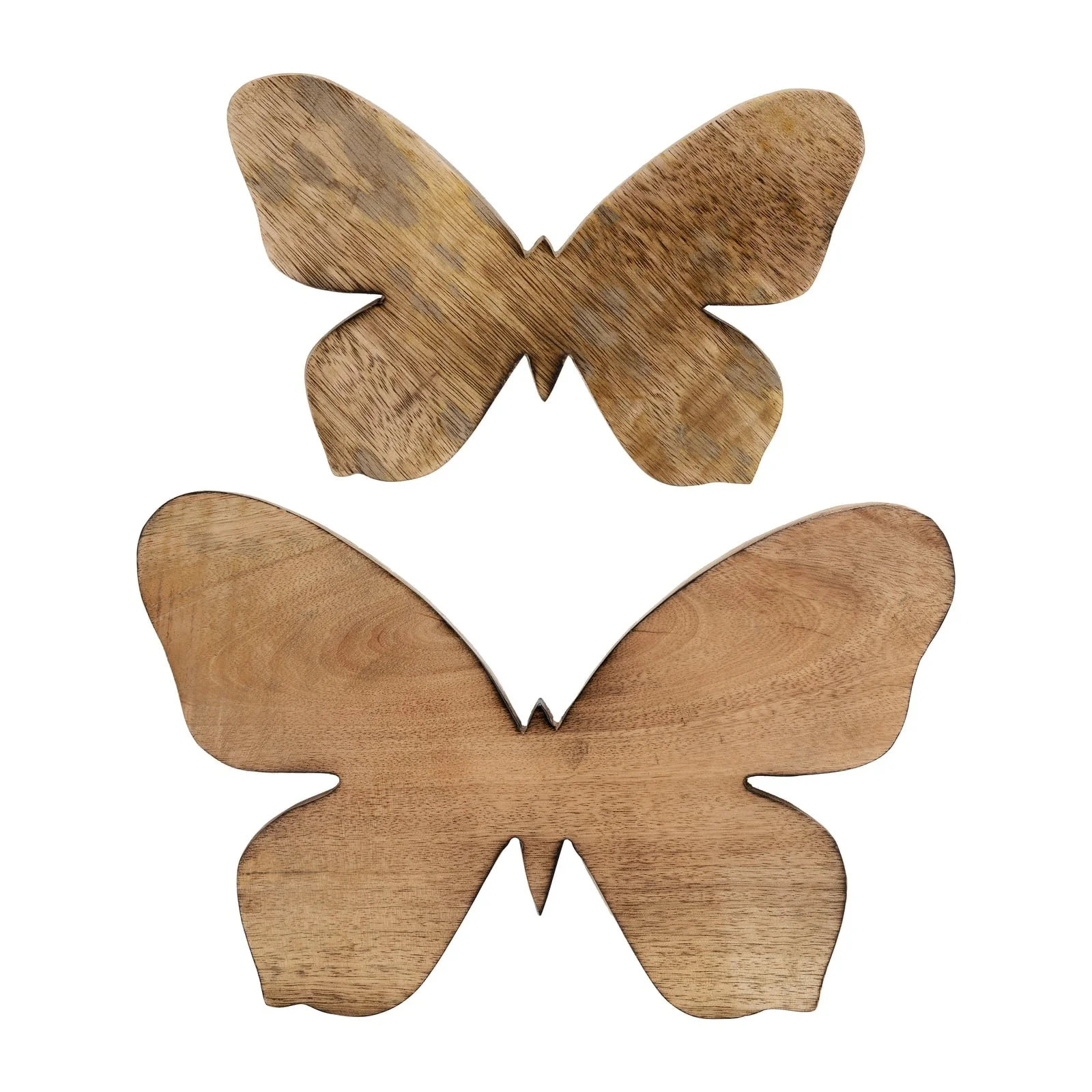 Wood, 9" Butterfly Deco, Brown - Image 7
