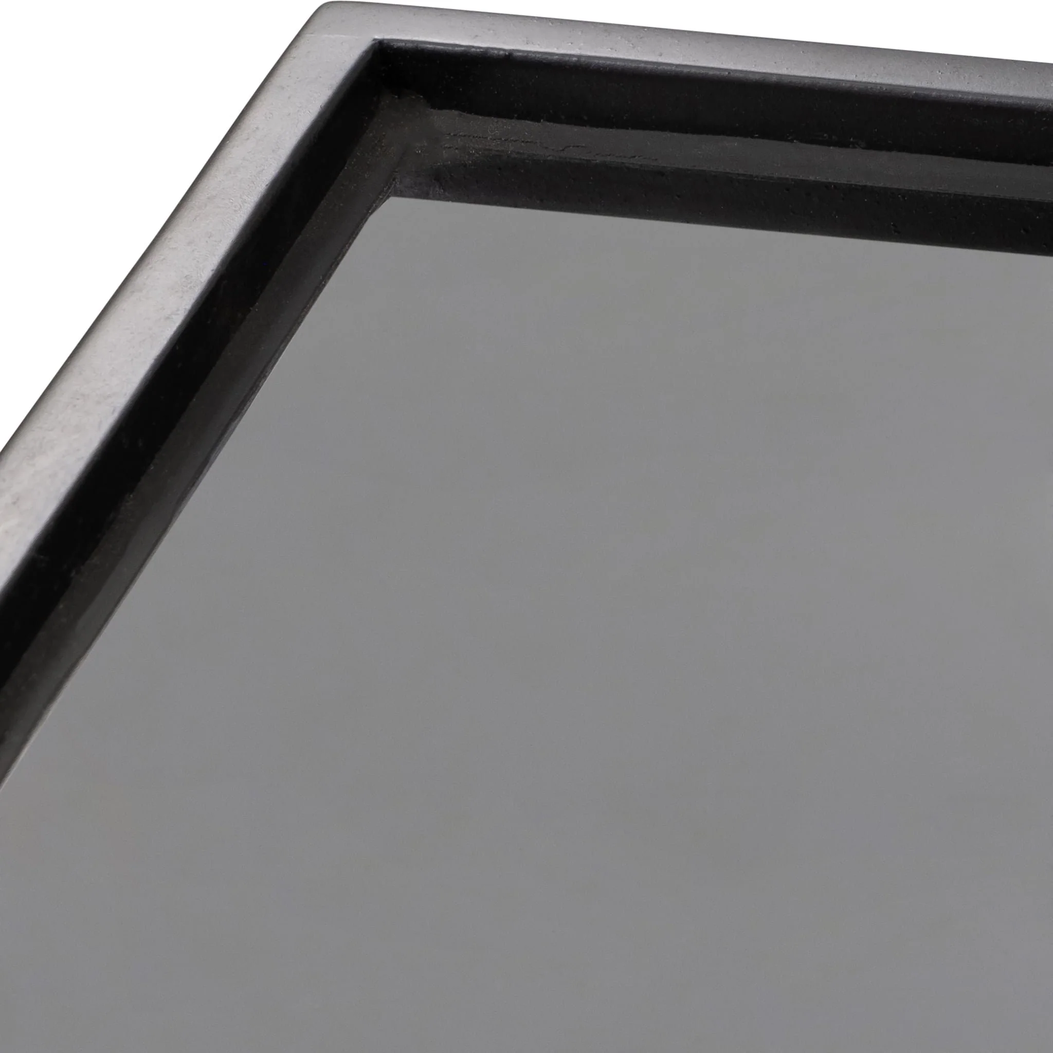 Wood/glass, 47x16" Coffee Table, Blk, Kd - Image 6