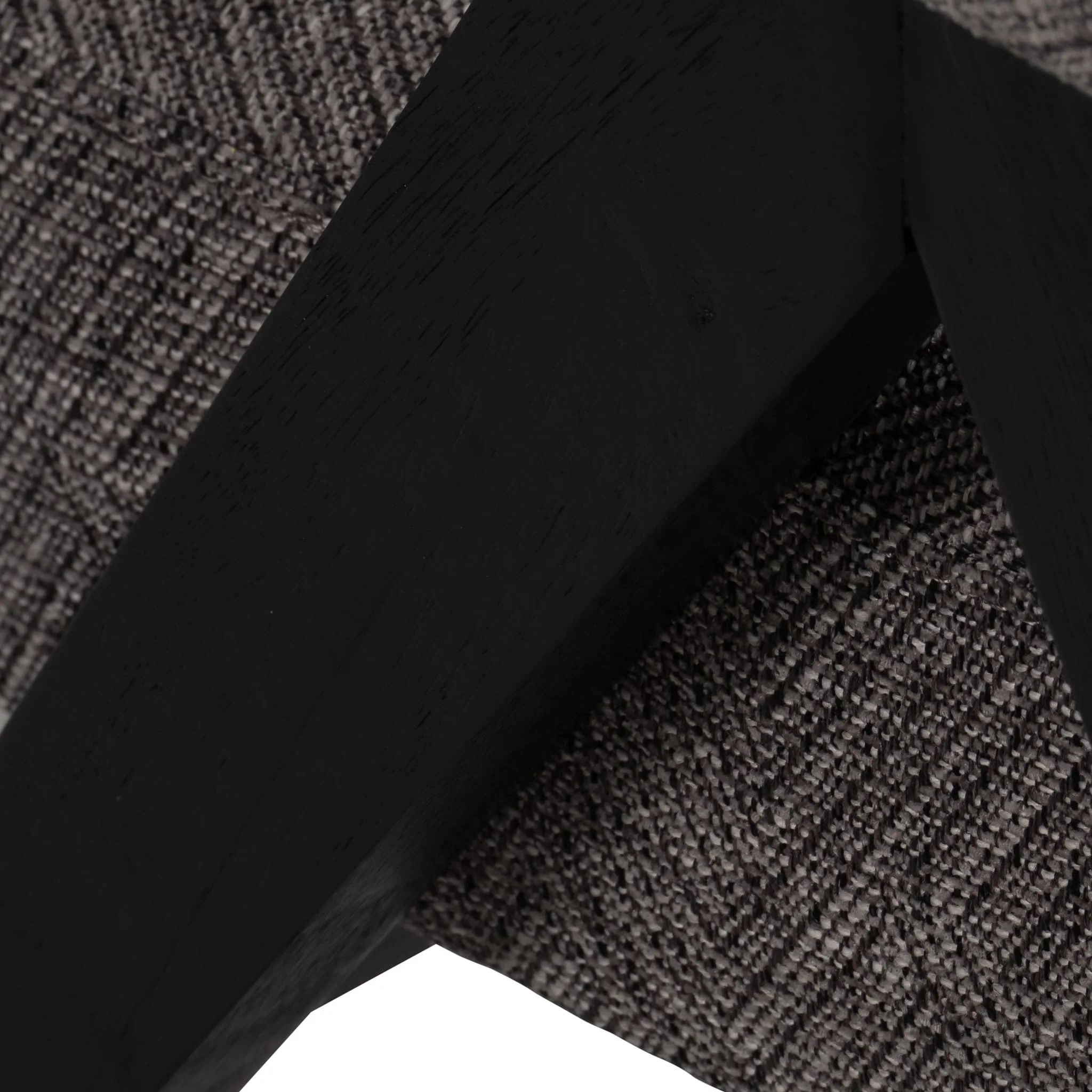 Wood - Scandinavian Accent Chair - Gray - Image 6