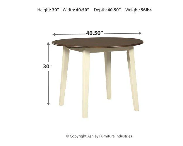 Woodanville Dining Drop Leaf Table - Image 6