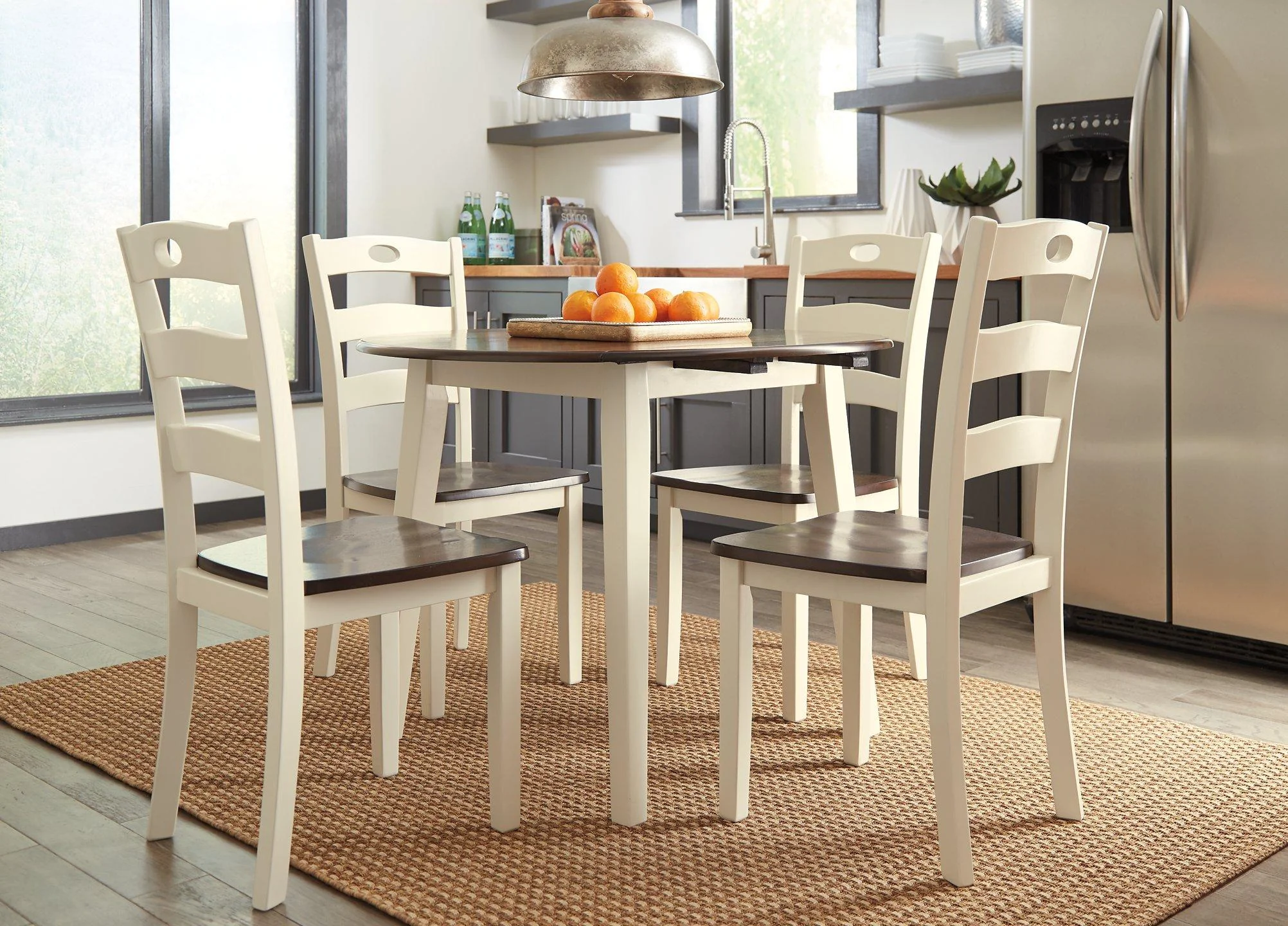 Woodanville Dining Drop Leaf Table - Image 9