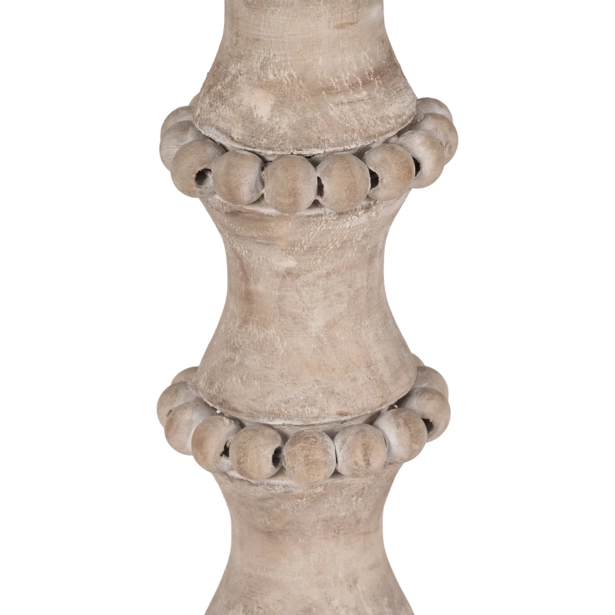 Wooden 14" Antique Style Candle Holder - Image 4