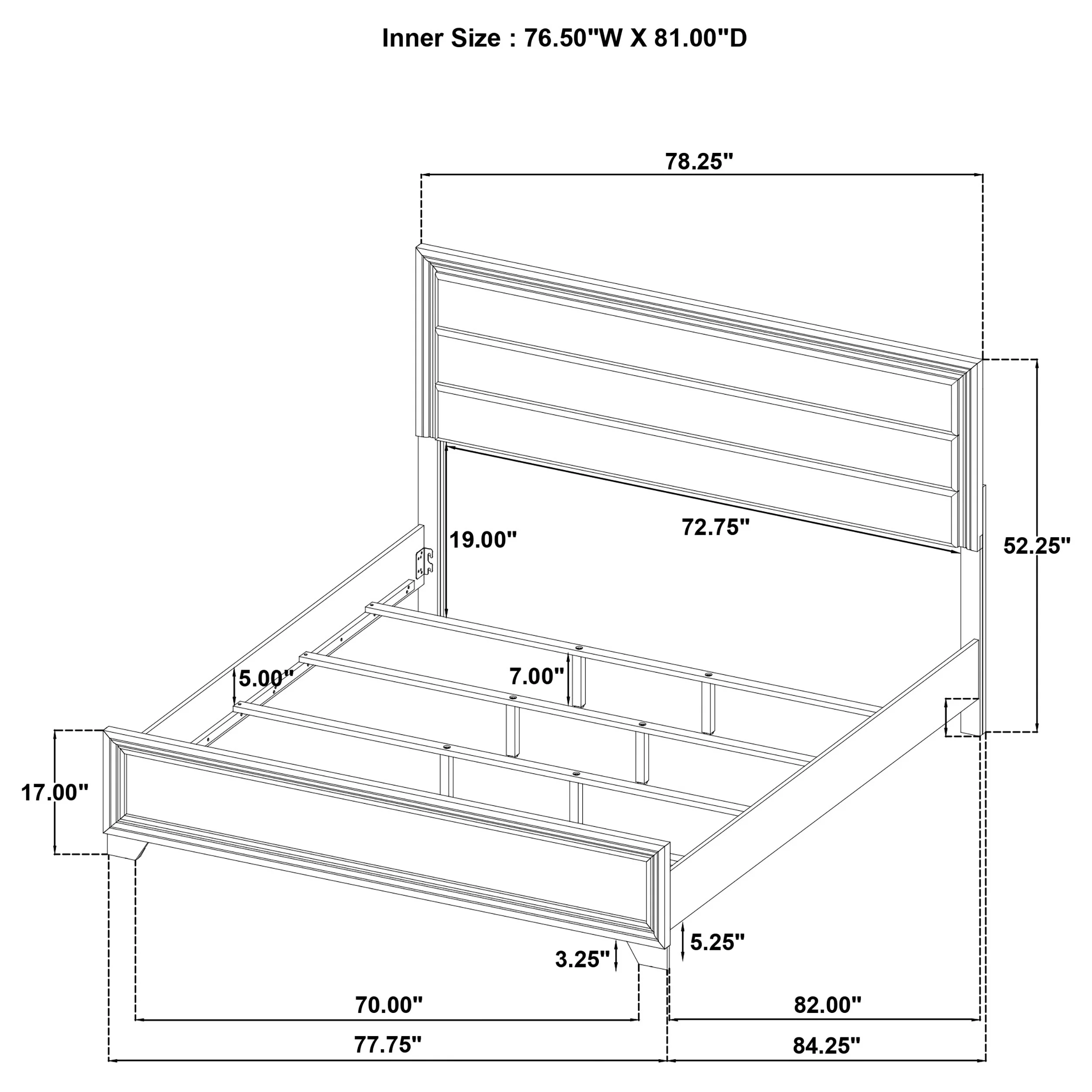 Wright Panel Bed - Image 19
