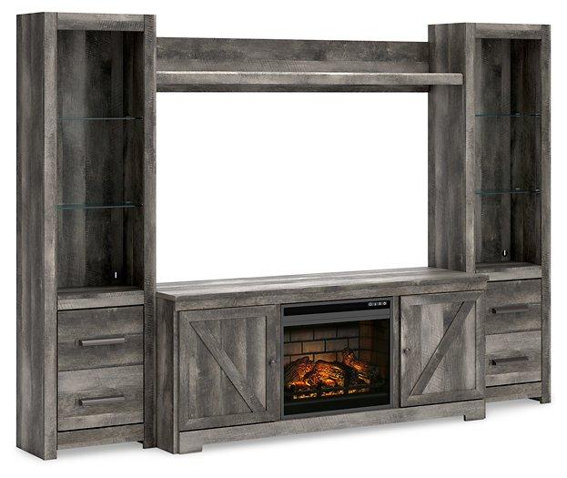 Wynnlow 4-Piece Entertainment Center with Electric Fireplace - Image 23