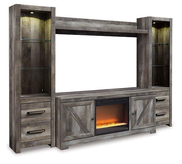 Wynnlow 4-Piece Entertainment Center with Electric Fireplace - Image 24