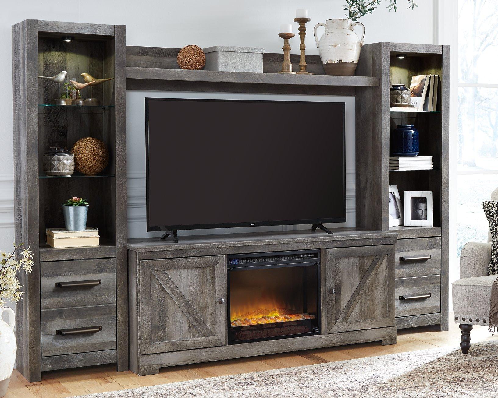 Wynnlow 4-Piece Entertainment Center with Electric Fireplace - Image 25