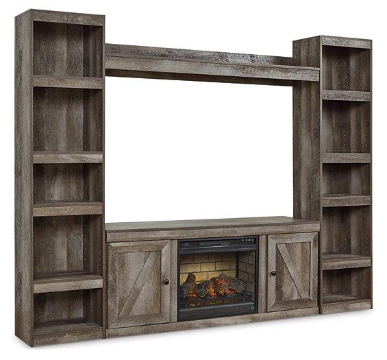 Wynnlow 4-Piece Entertainment Center with Electric Fireplace - Image 39
