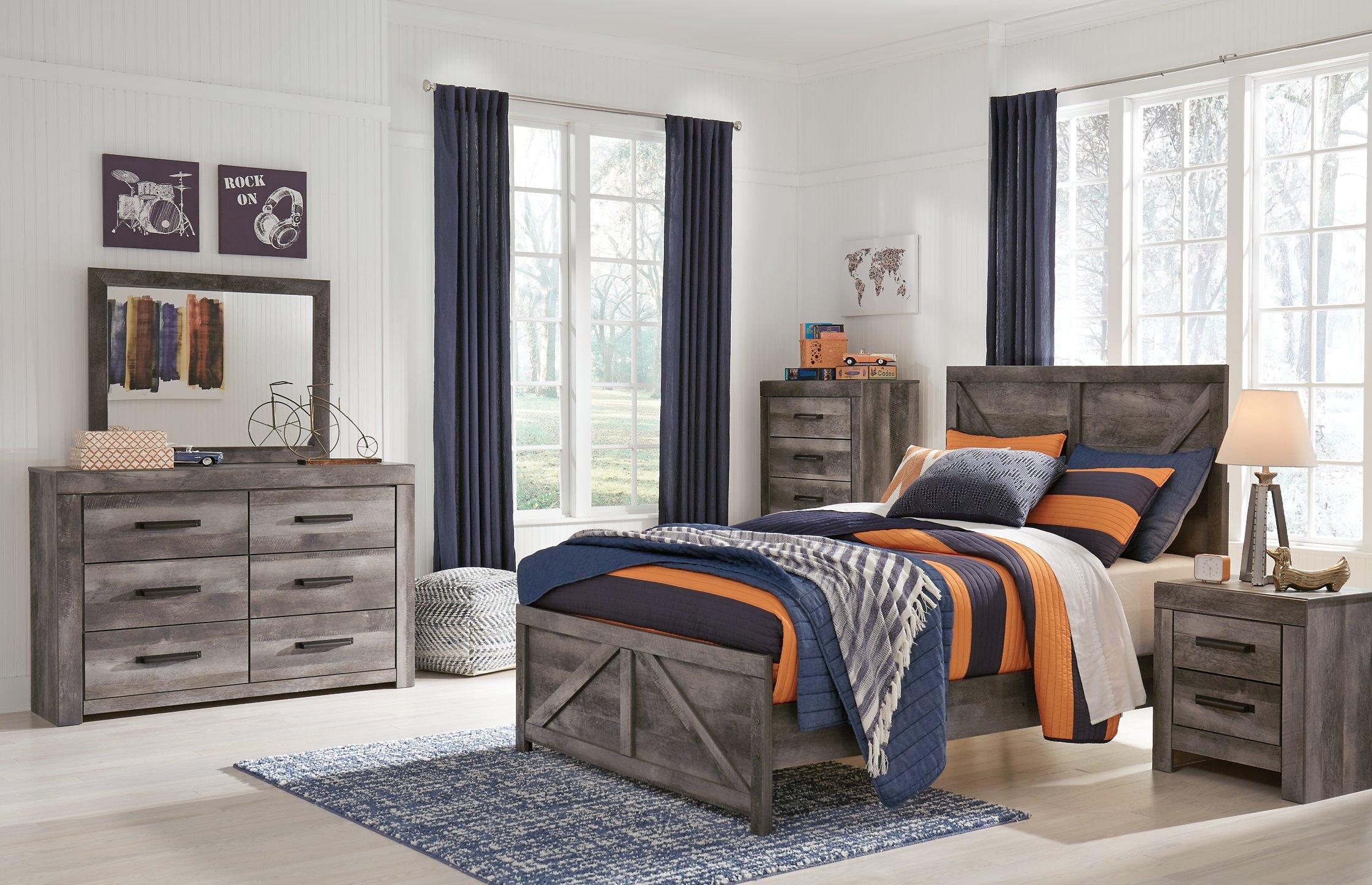 Wynnlow Crossbuck Bed - Image 32