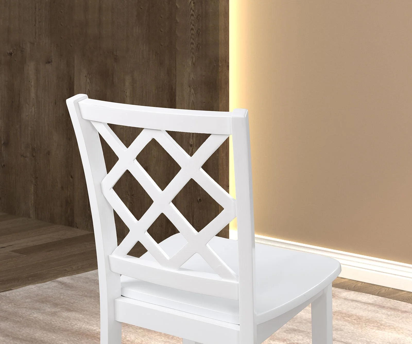 Yamhill 5 Pc. Dining Table Set, White - Image 5
