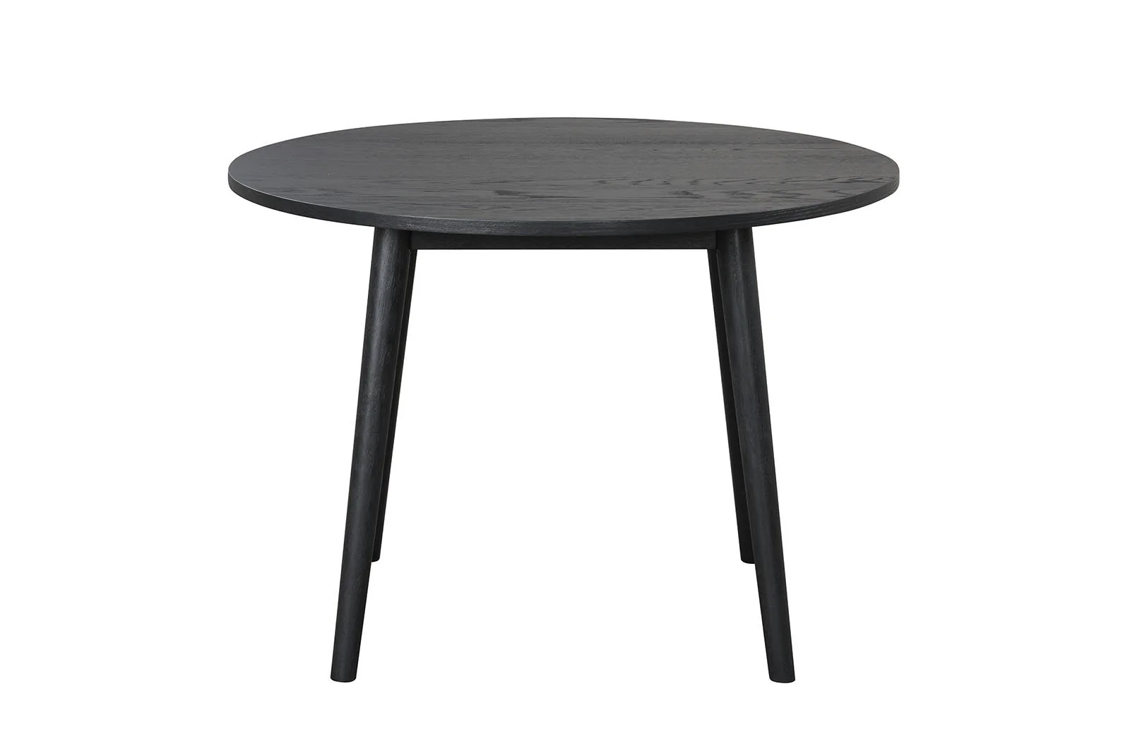 Yate Round Dining Table, Black - Image 4