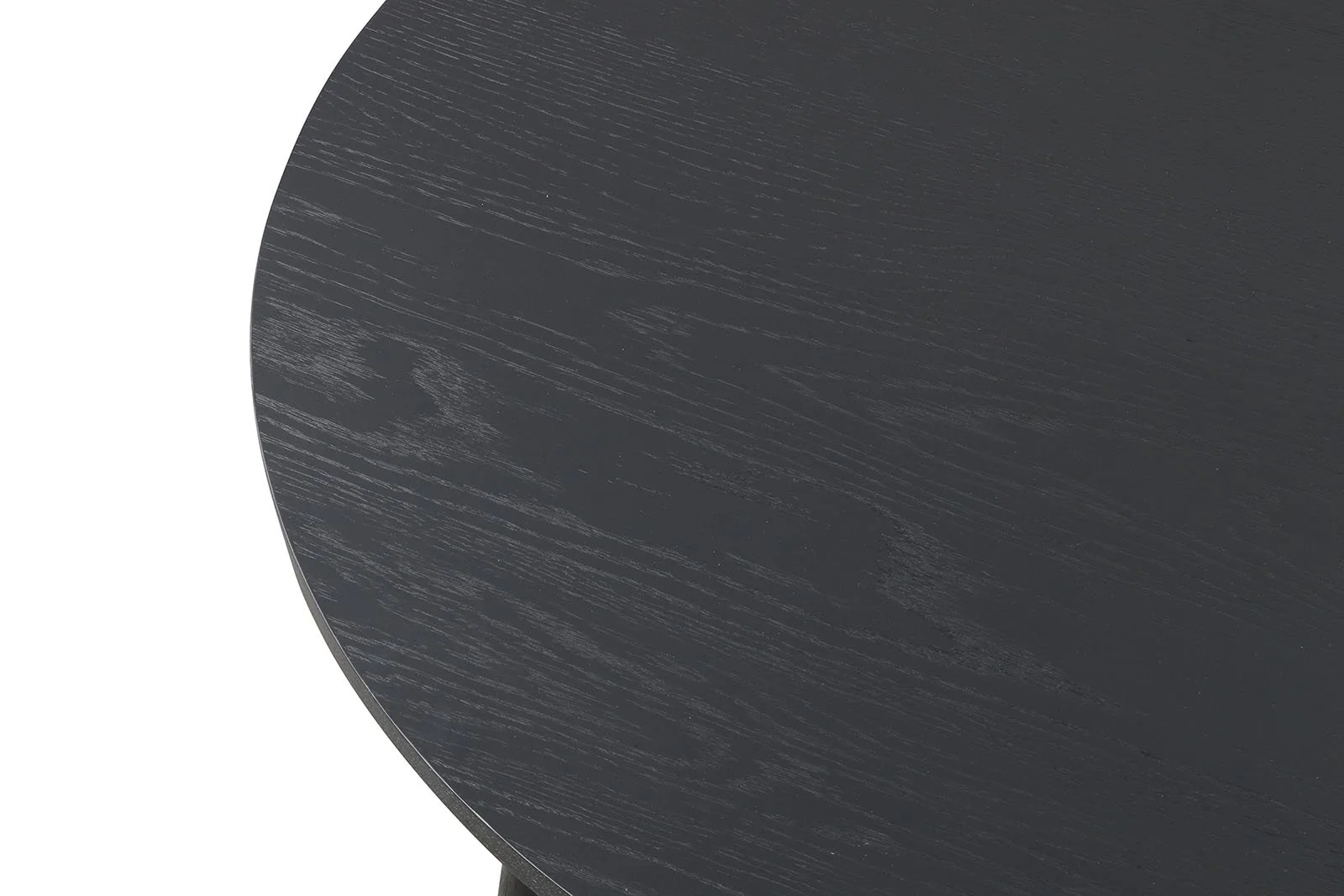 Yate Round Dining Table, Black - Image 6