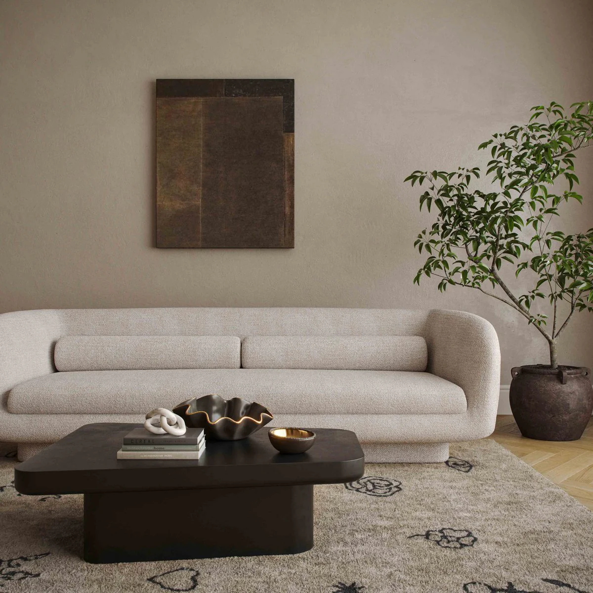 Yoko Black Large Coffee Table - Image 2