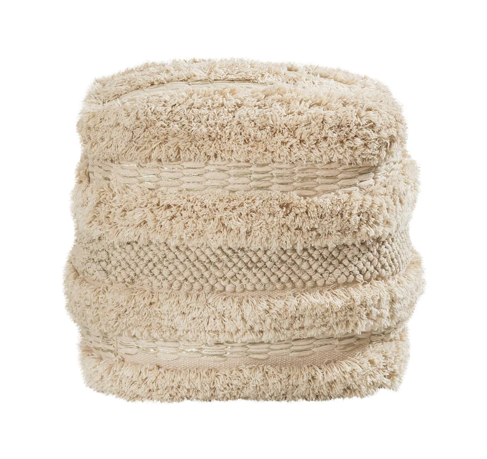 Yorba Cotton Pouf - Image 3