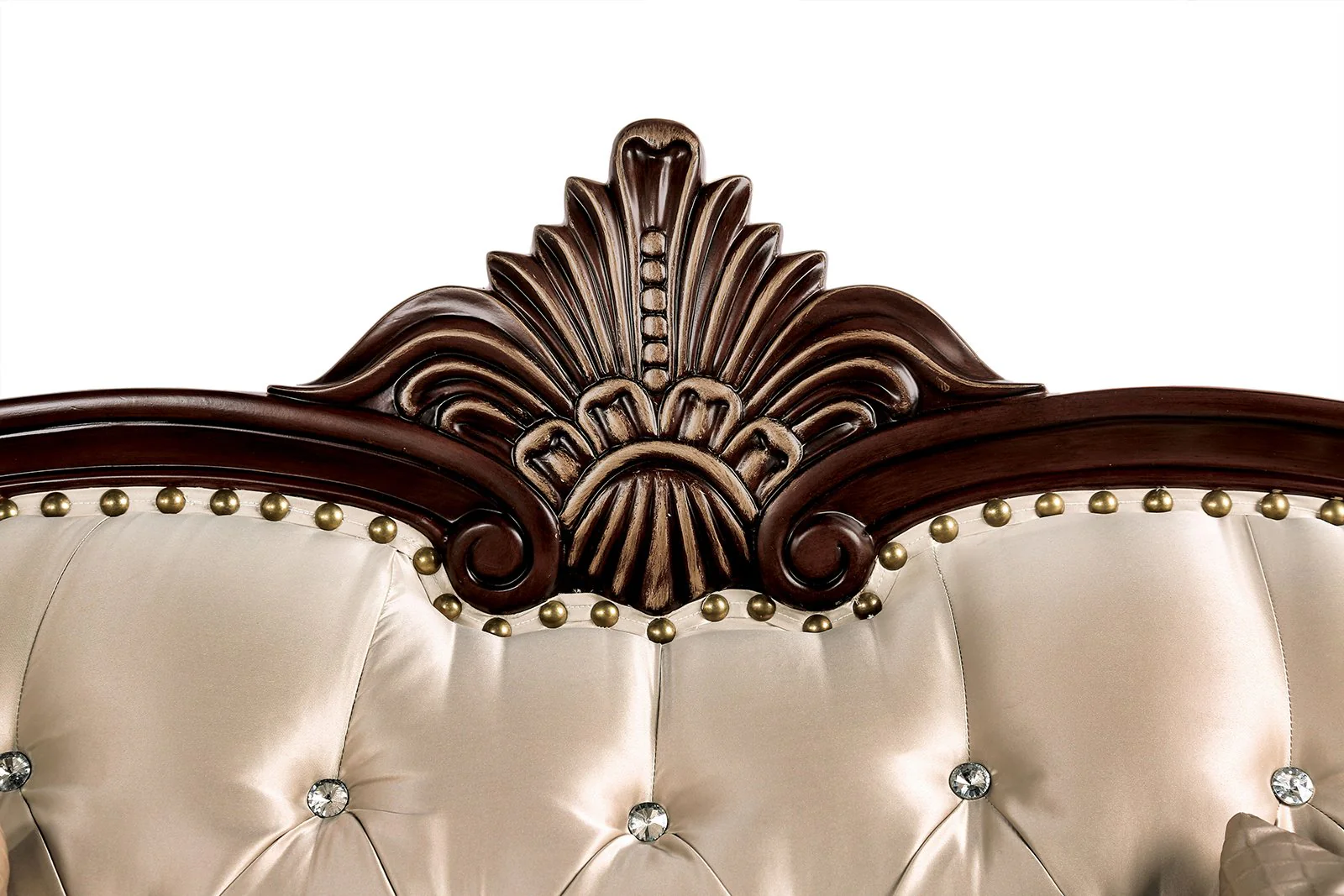 Yucatan Sofa, Dark Cherry/Beige - Image 6