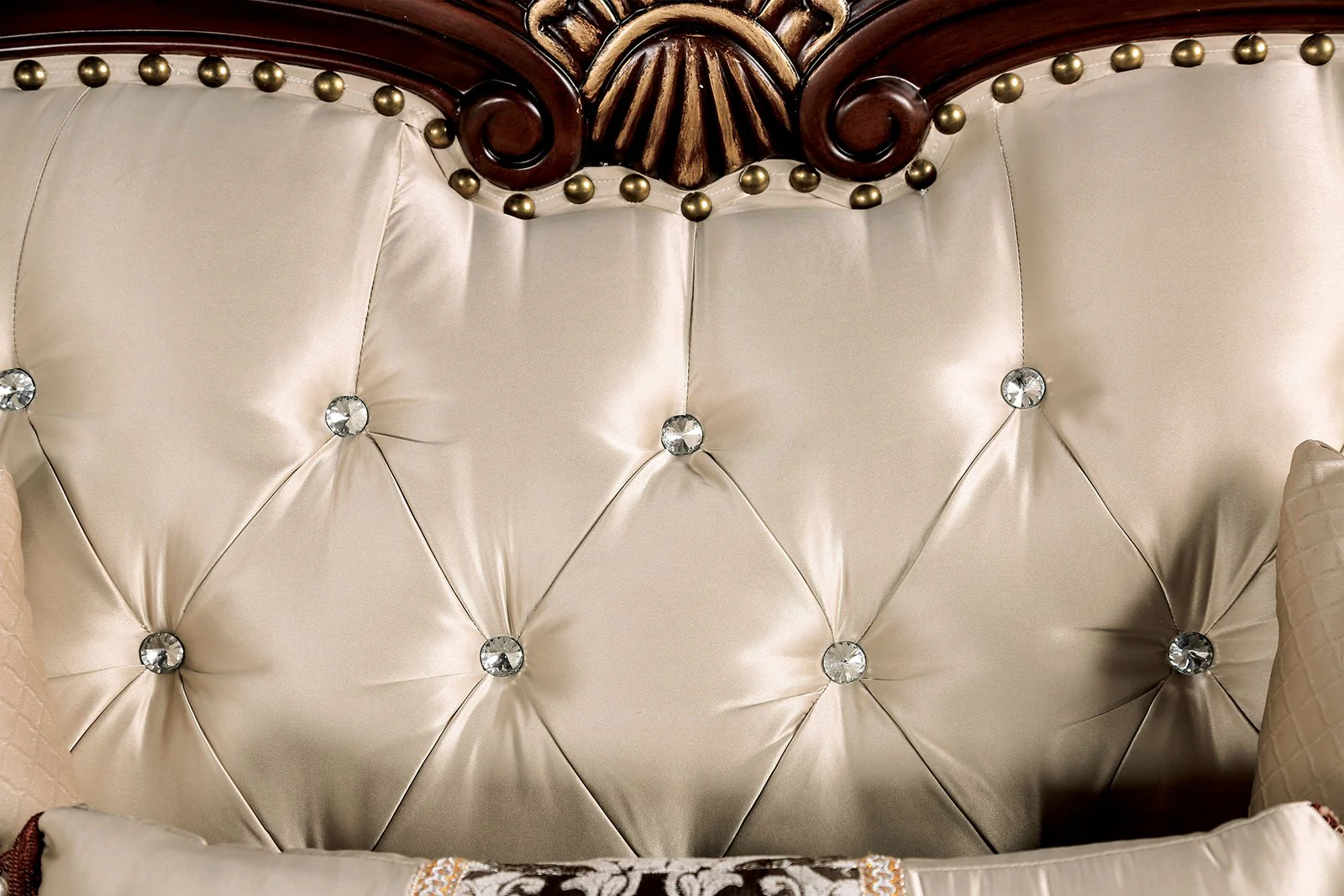 Yucatan Sofa, Dark Cherry/Beige - Image 7