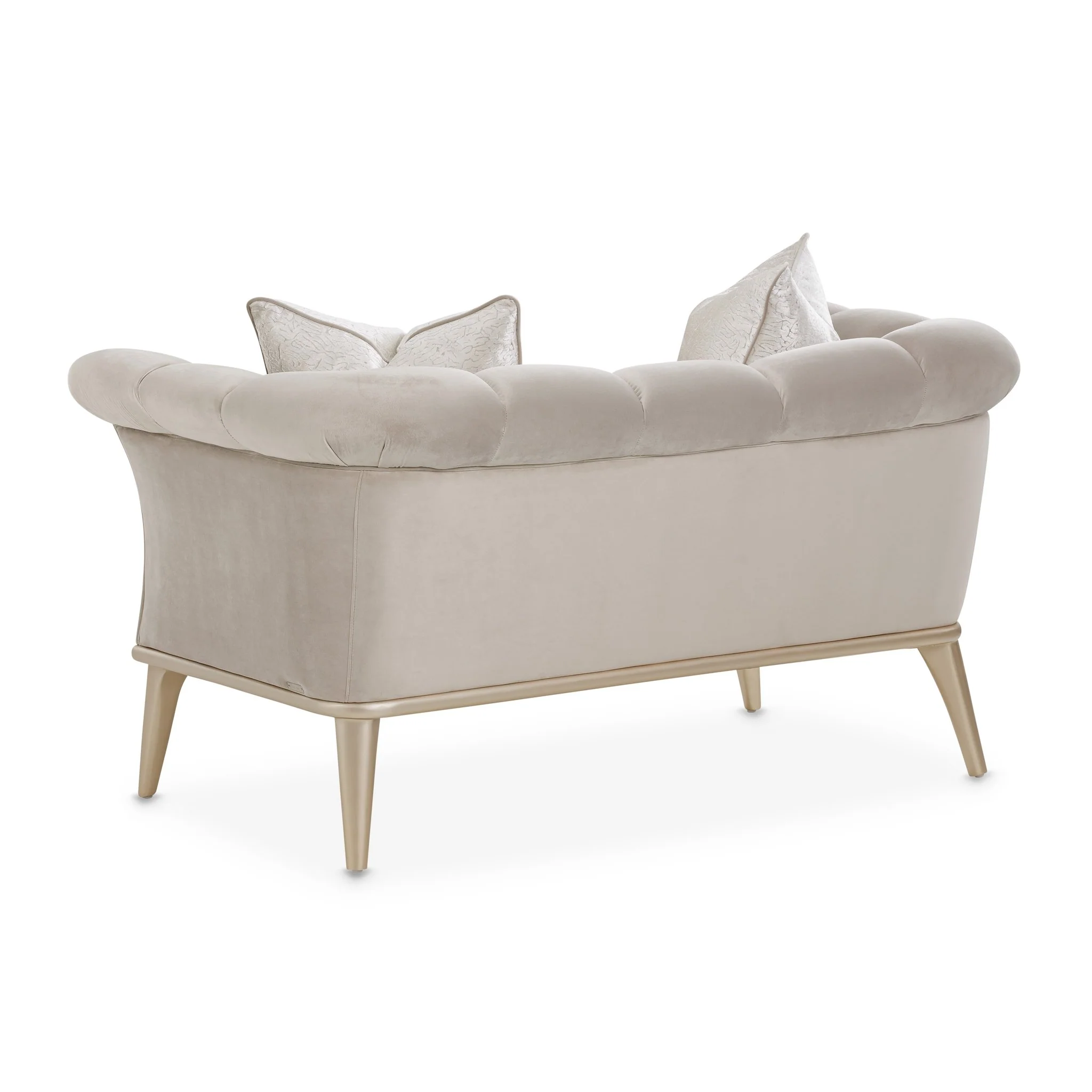 Yvette Chair and a Half - Porcini/Medium Champagne - Image 6