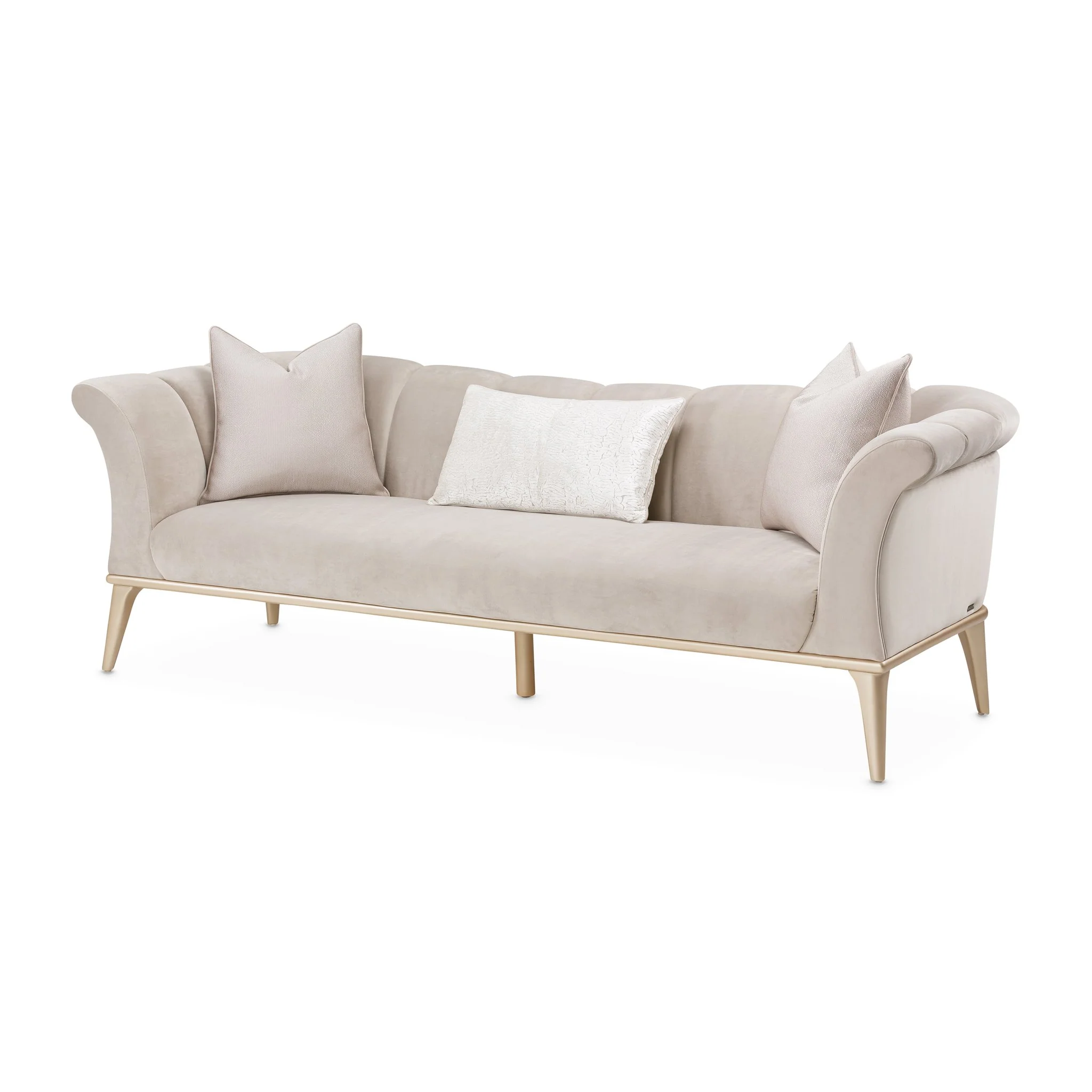 Yvette Sofa - Porcini/Medium Champagne - Image 18