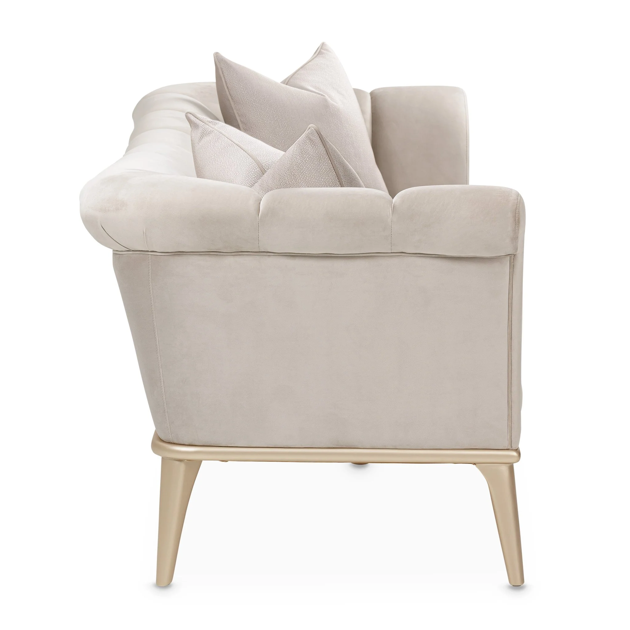 Yvette Sofa - Porcini/Medium Champagne - Image 3