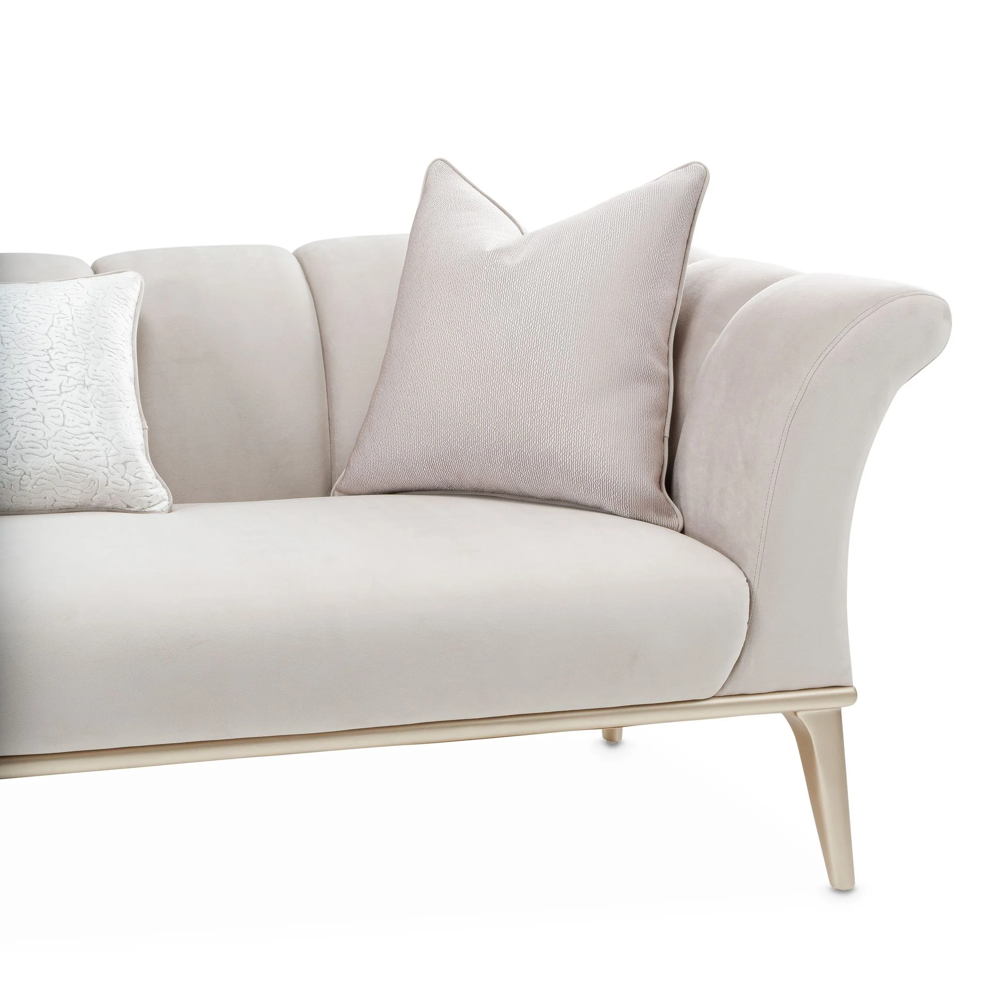 Yvette Sofa - Porcini/Medium Champagne - Image 7