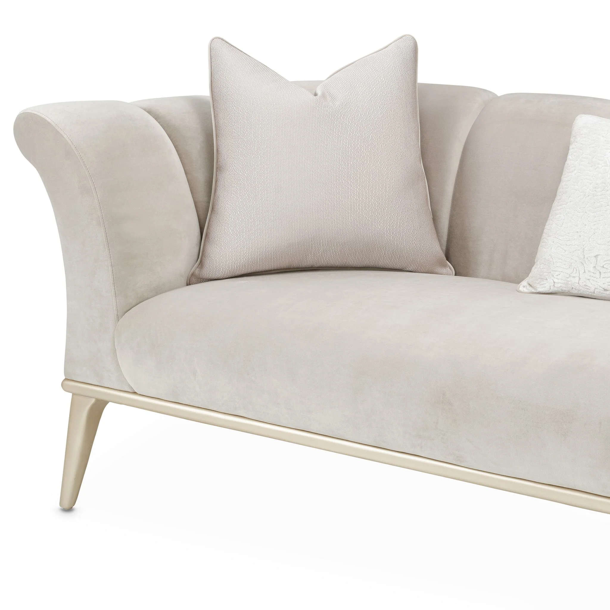 Yvette Sofa - Porcini/Medium Champagne - Image 8