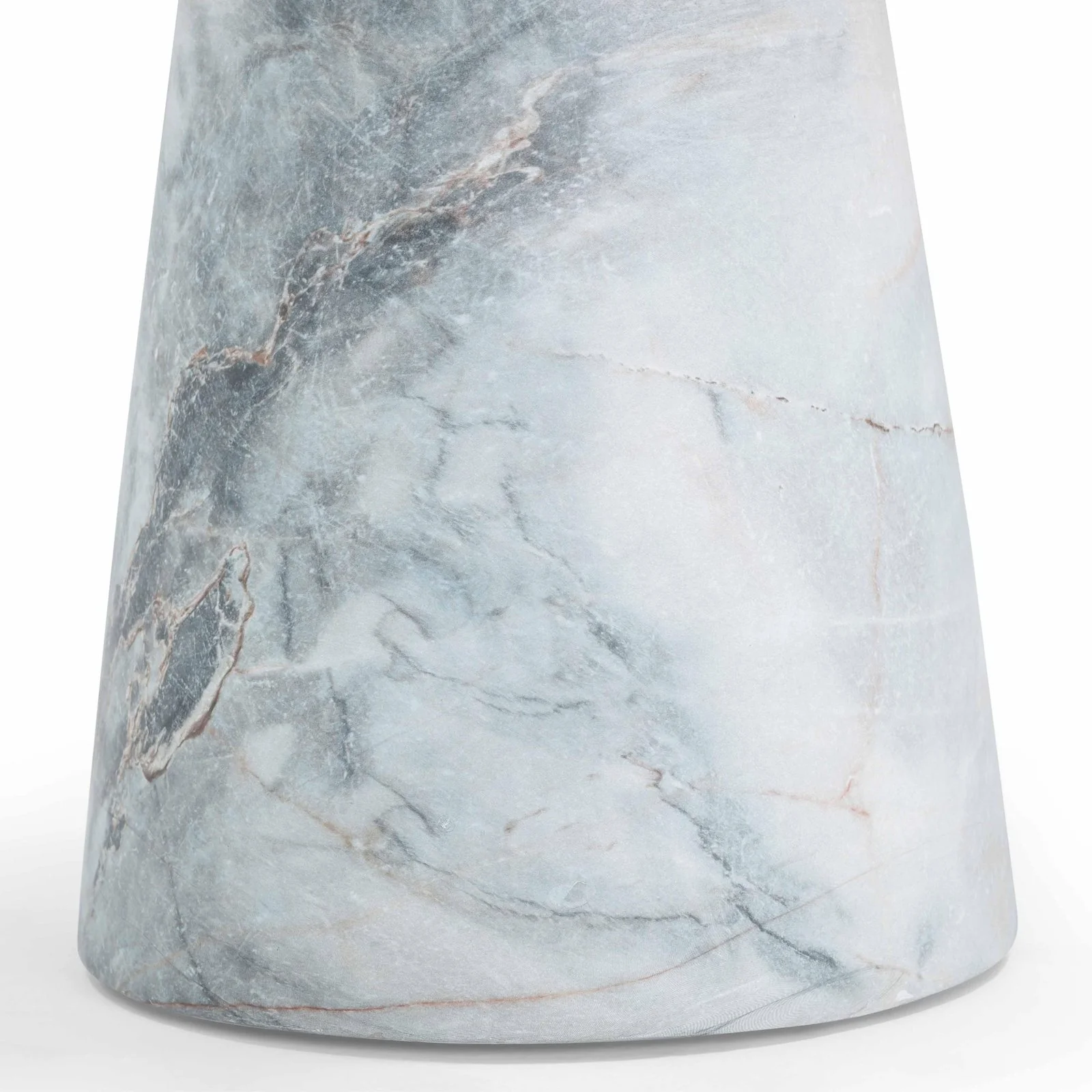 Zara Aegean Marble Indoor / Outdoor Side Table - Image 6