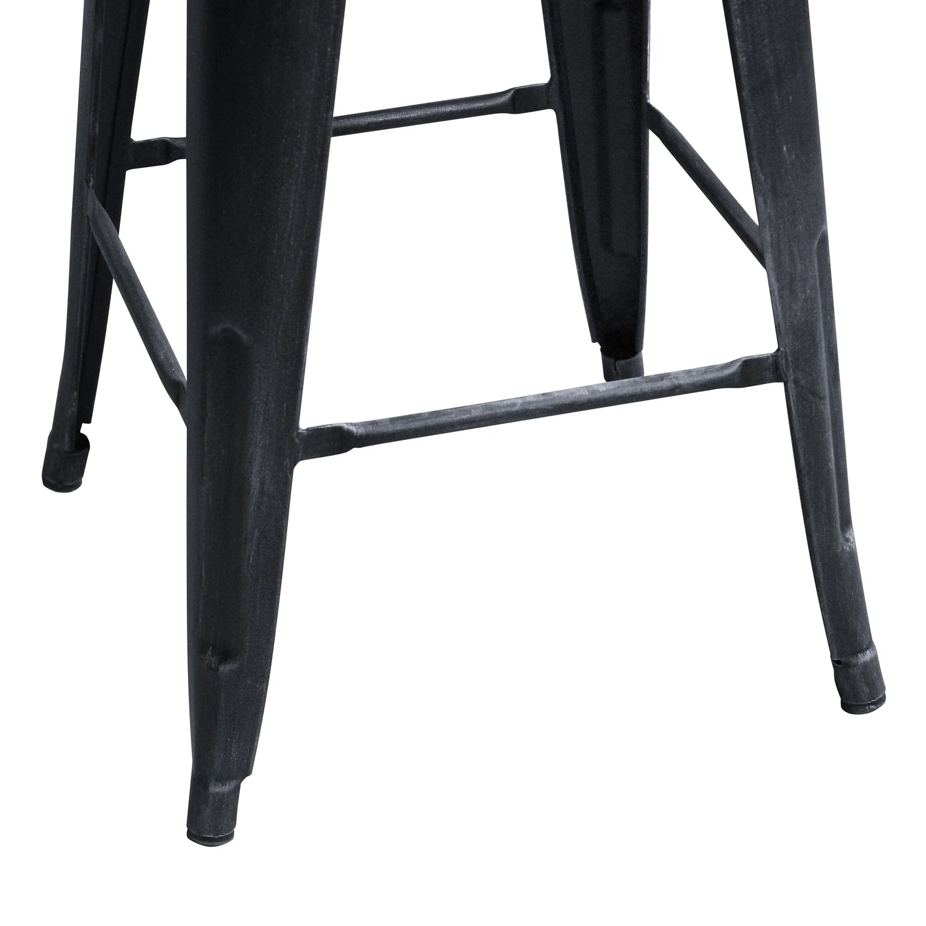 Zed Industrial 26" Counter Height Backless Barstool in Industrial Gray - Image 7