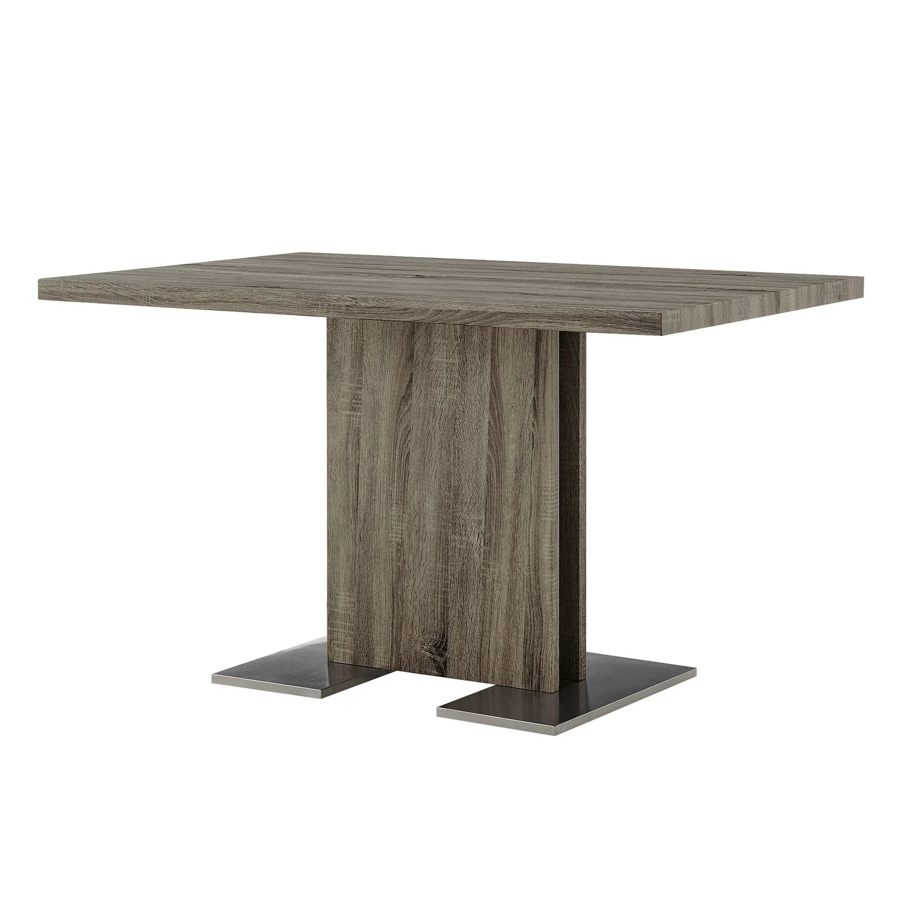 Zenith and Amanda 5 Piece Black Rectangular Dining set - Image 4