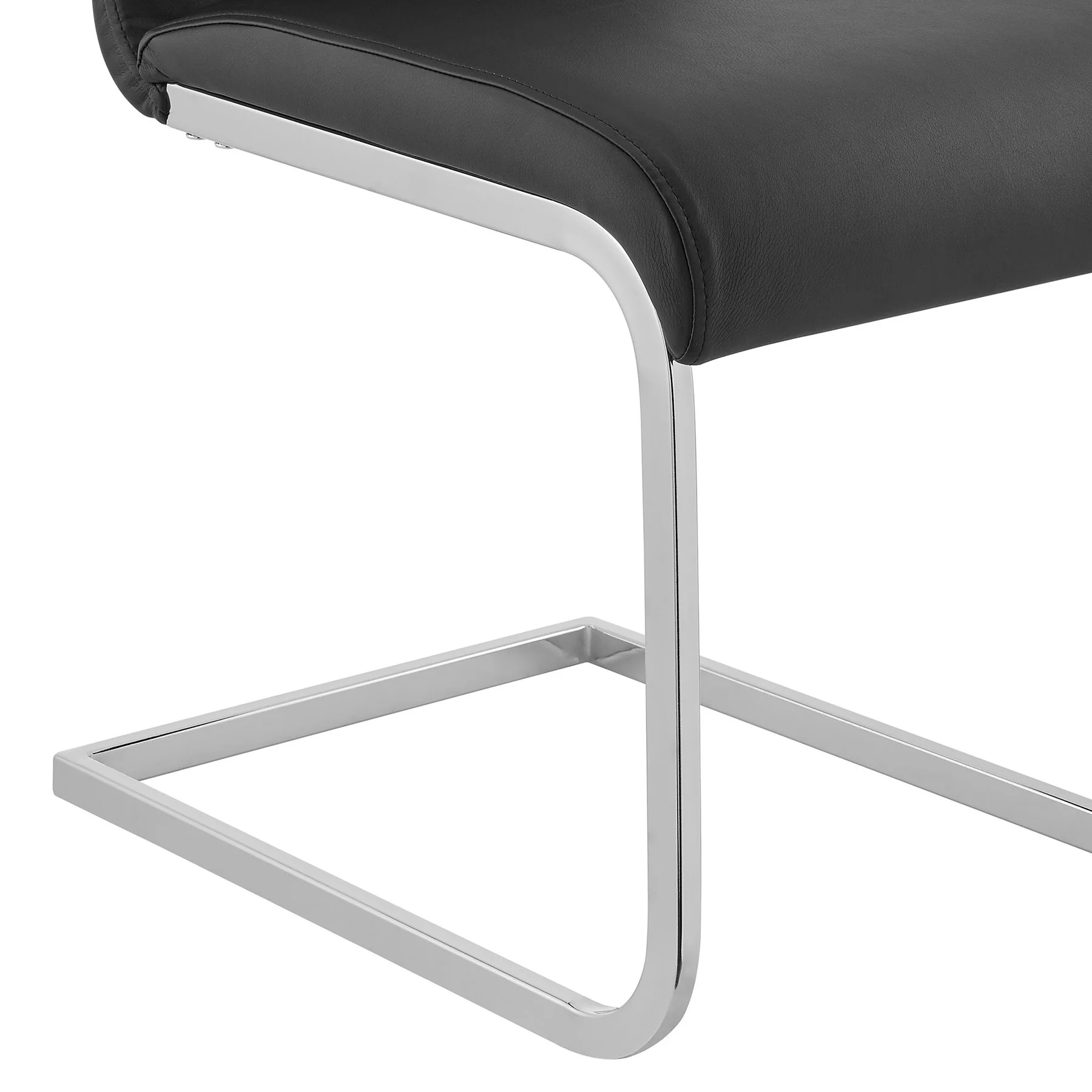 Zenith and Amanda 5 Piece Black Rectangular Dining set - Image 6
