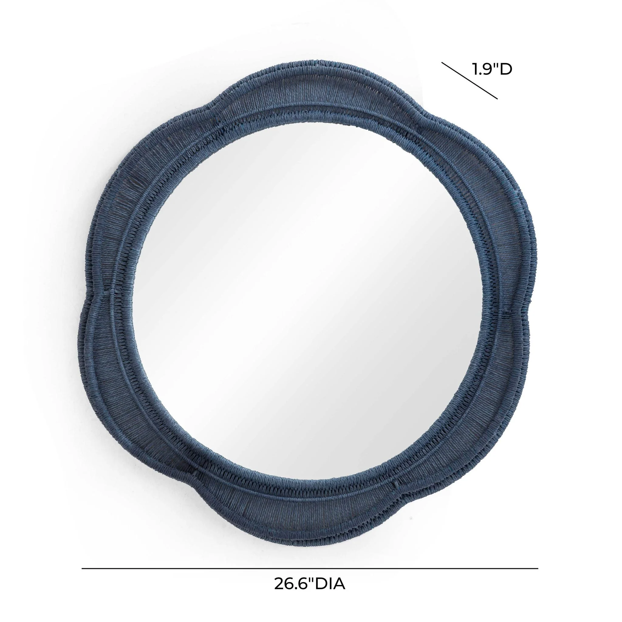 Zeva Blue Wall Mirror - Image 6
