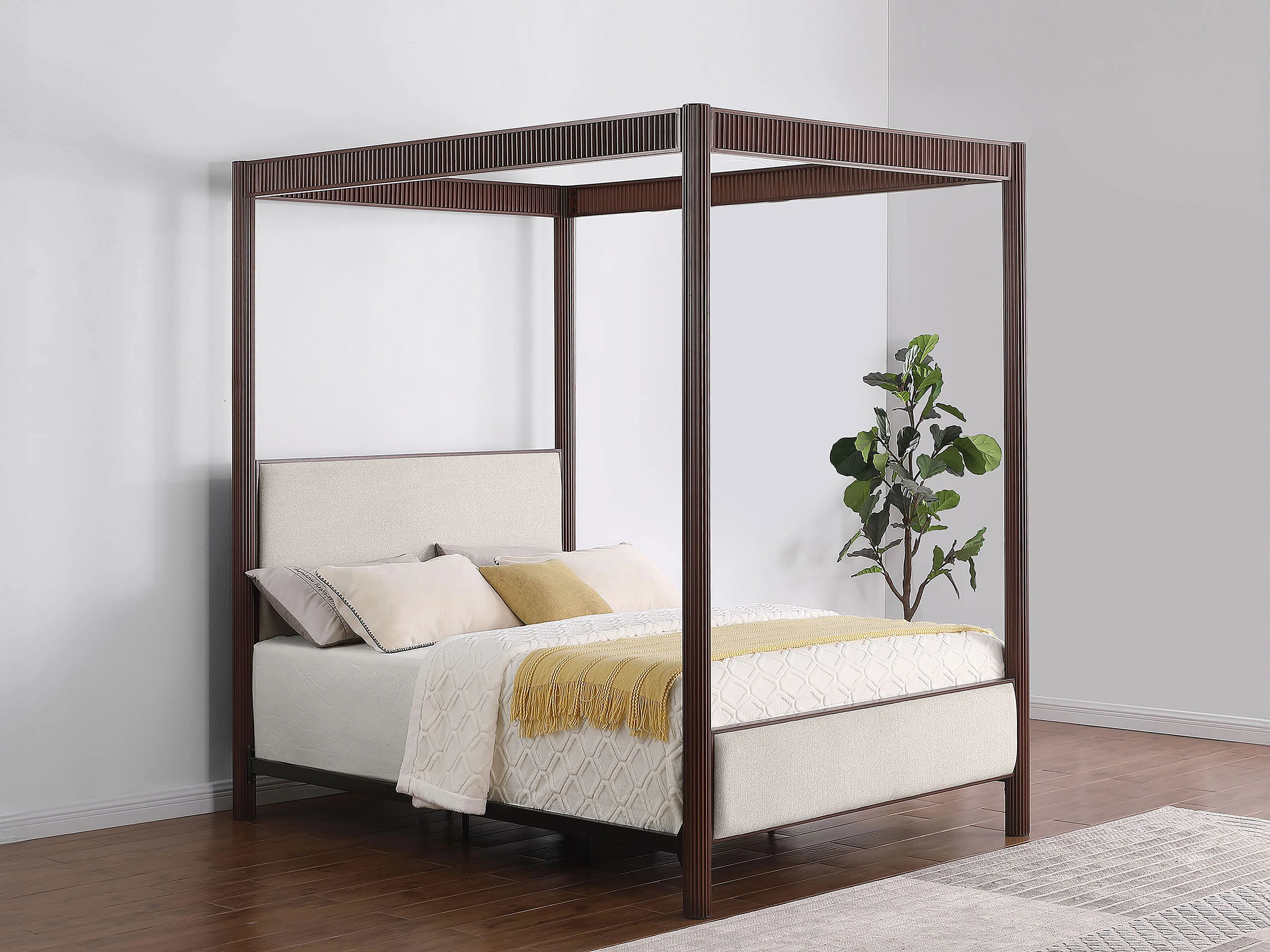 Zimmerlee Canopy Panel Bed - Image 14
