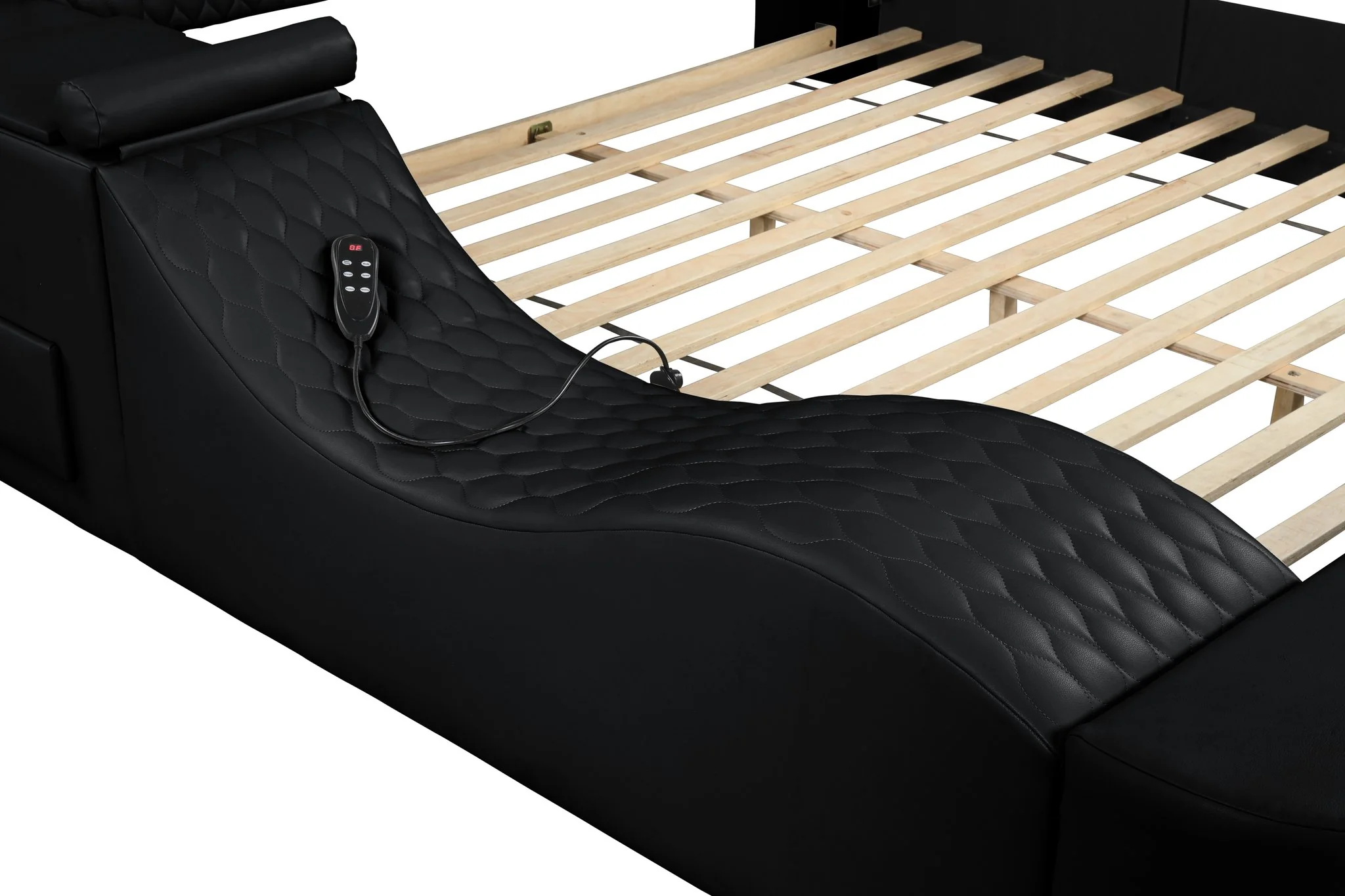 Zoya Queen Bed Black - Image 19