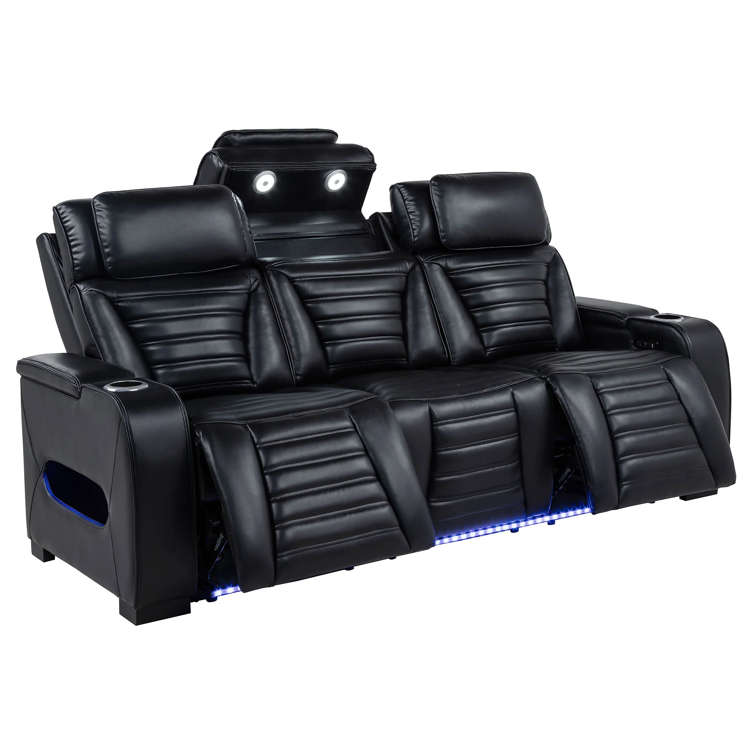 Zuma Dual Power Reclining Sofa Set - Image 6